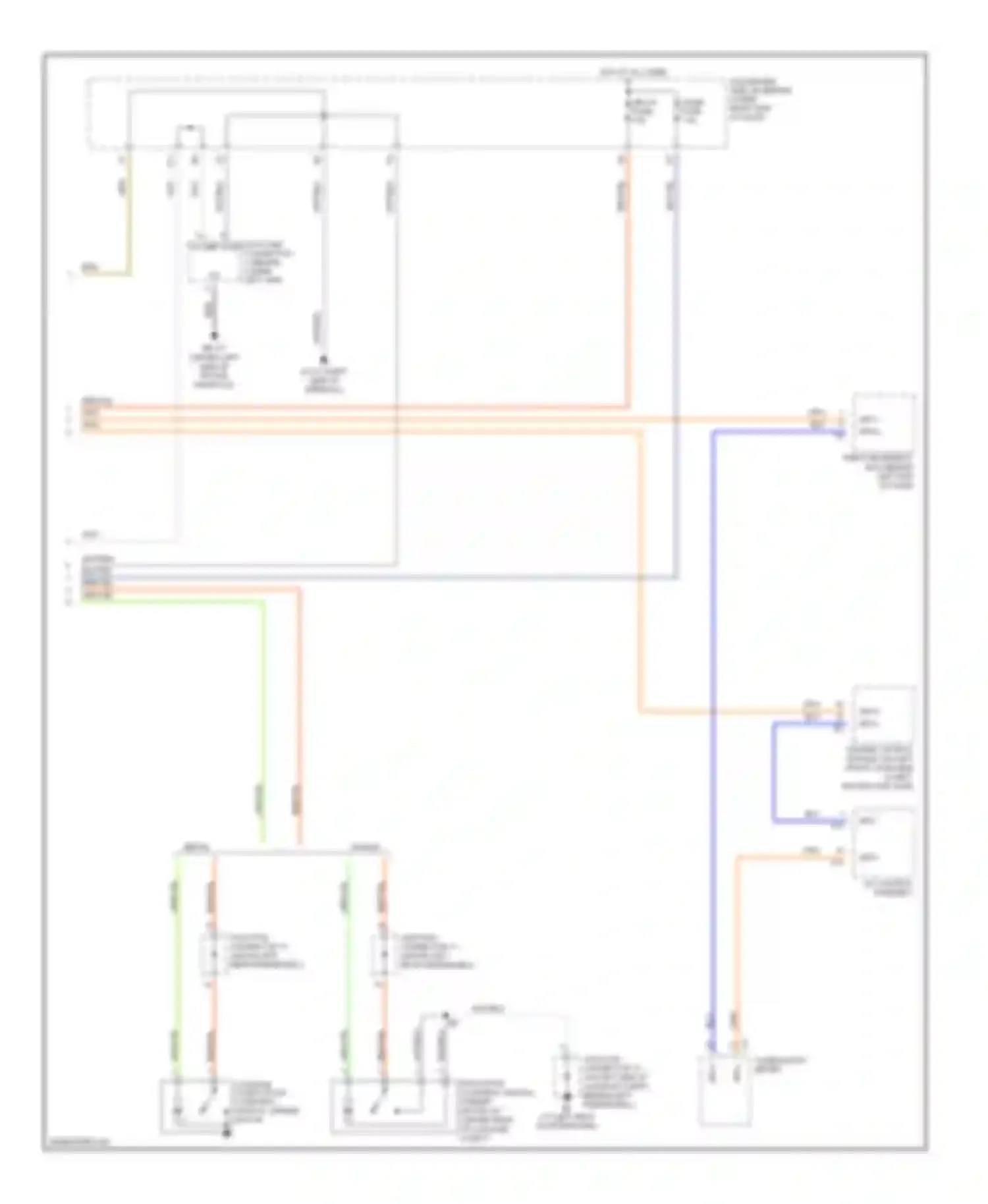 IS Lexus I (1999-2005): Power door locks circuit (3 of 3)