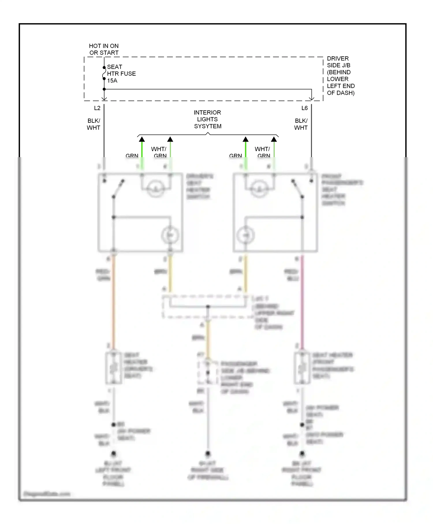 Wiring diagram wht for Lexus IS I (1999-2005) (32 of 55)