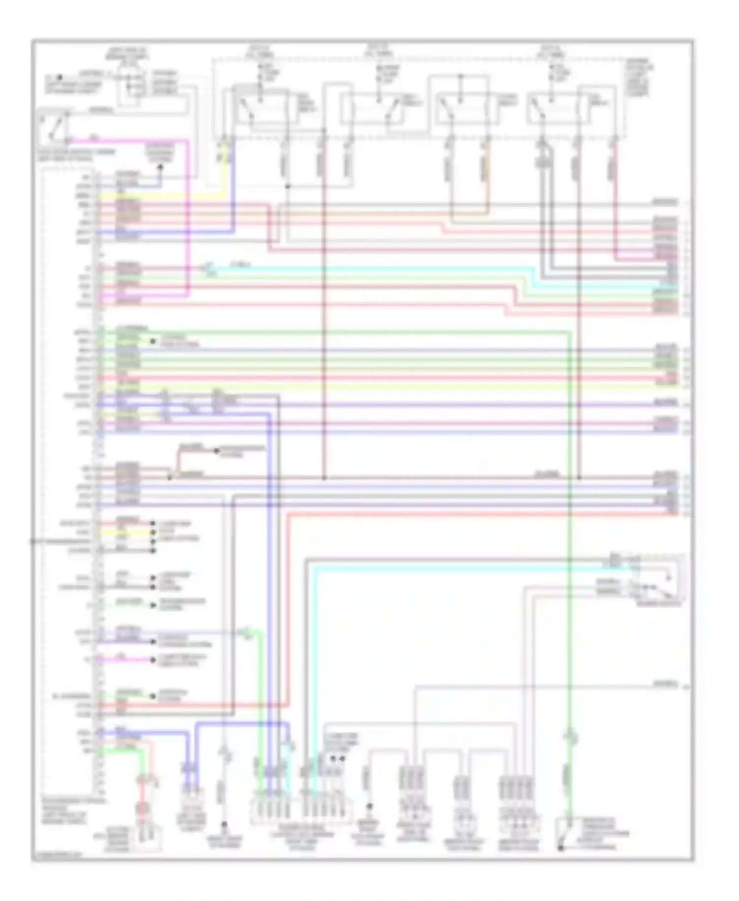 IS Lexus II facelift 2 (2010-2016): Wiring diagram engine performance 5.0l (1 of 8)