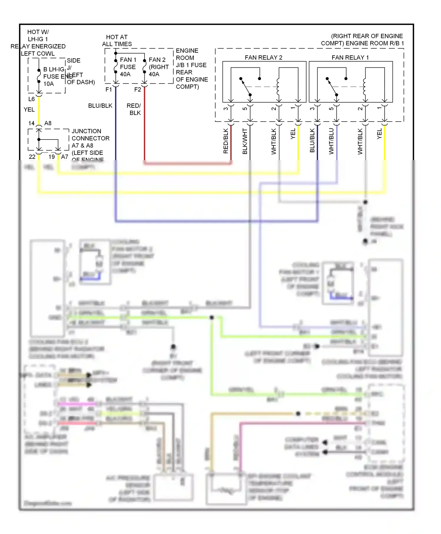 Wiring diagram 30 31 computer mpx+ mpx- data lines system for Lexus IS II facelift 2 (2010-2016) (1 of 2)