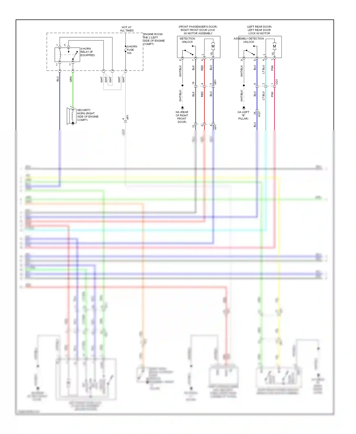 Wiring diagram blu for Lexus IS II facelift 2 (2010-2016) (180 of 231)