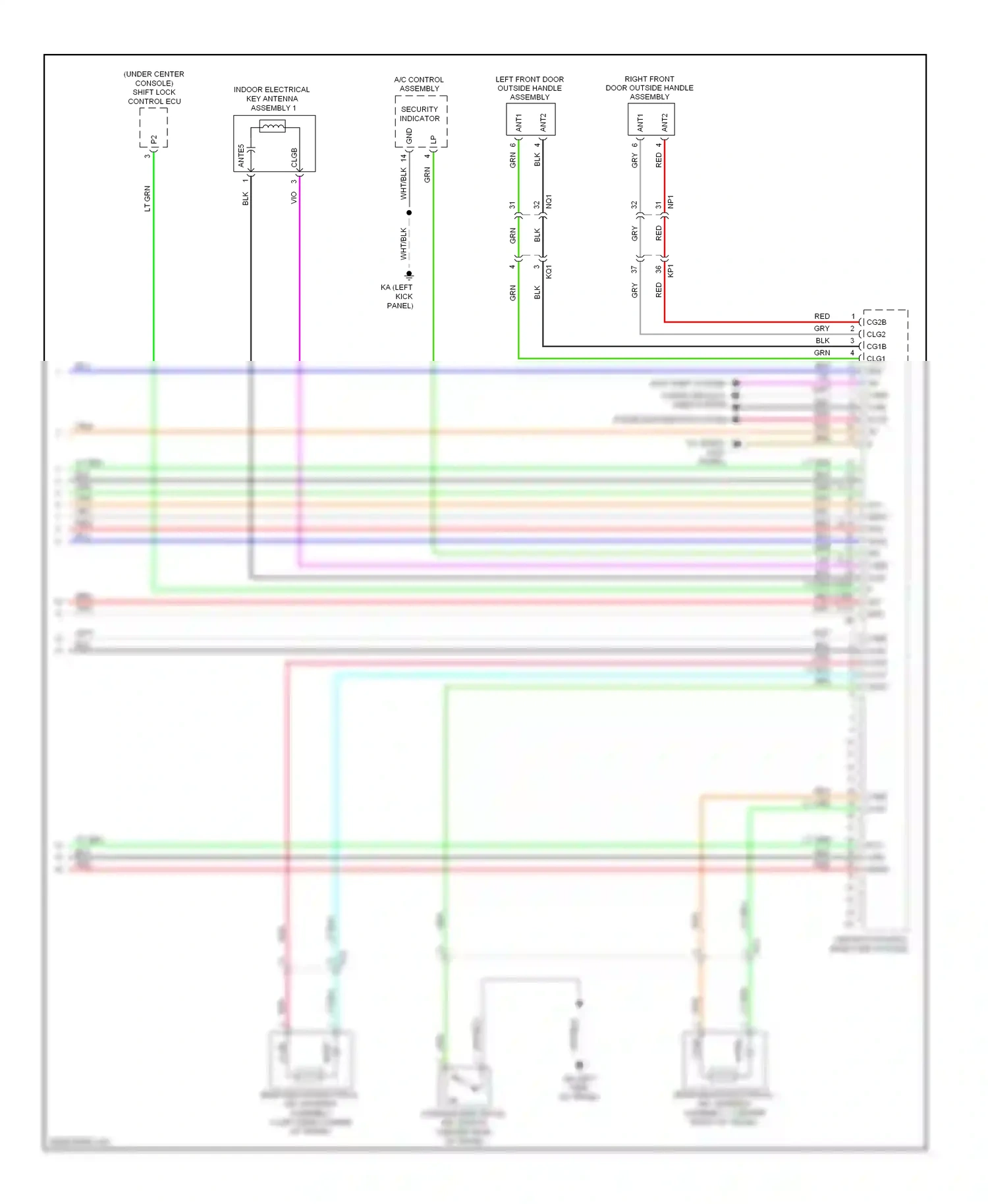 Wiring diagram blu for Lexus IS II facelift 2 (2010-2016) (19 of 231)