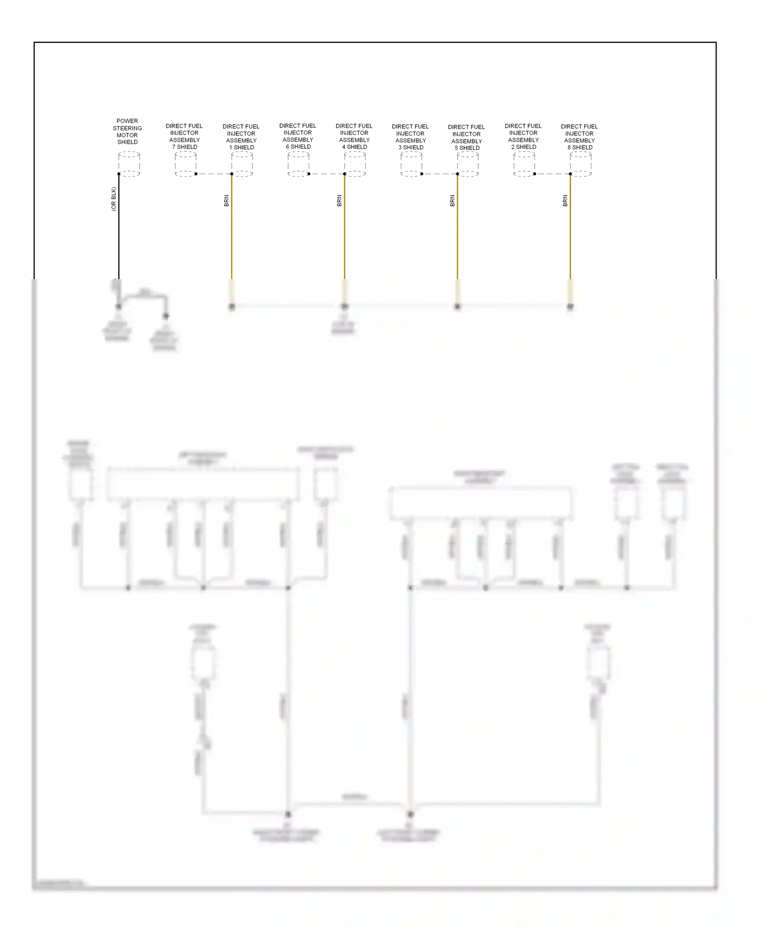 Wiring diagram brn for Lexus IS II facelift 2 (2010-2016) (194 of 199)