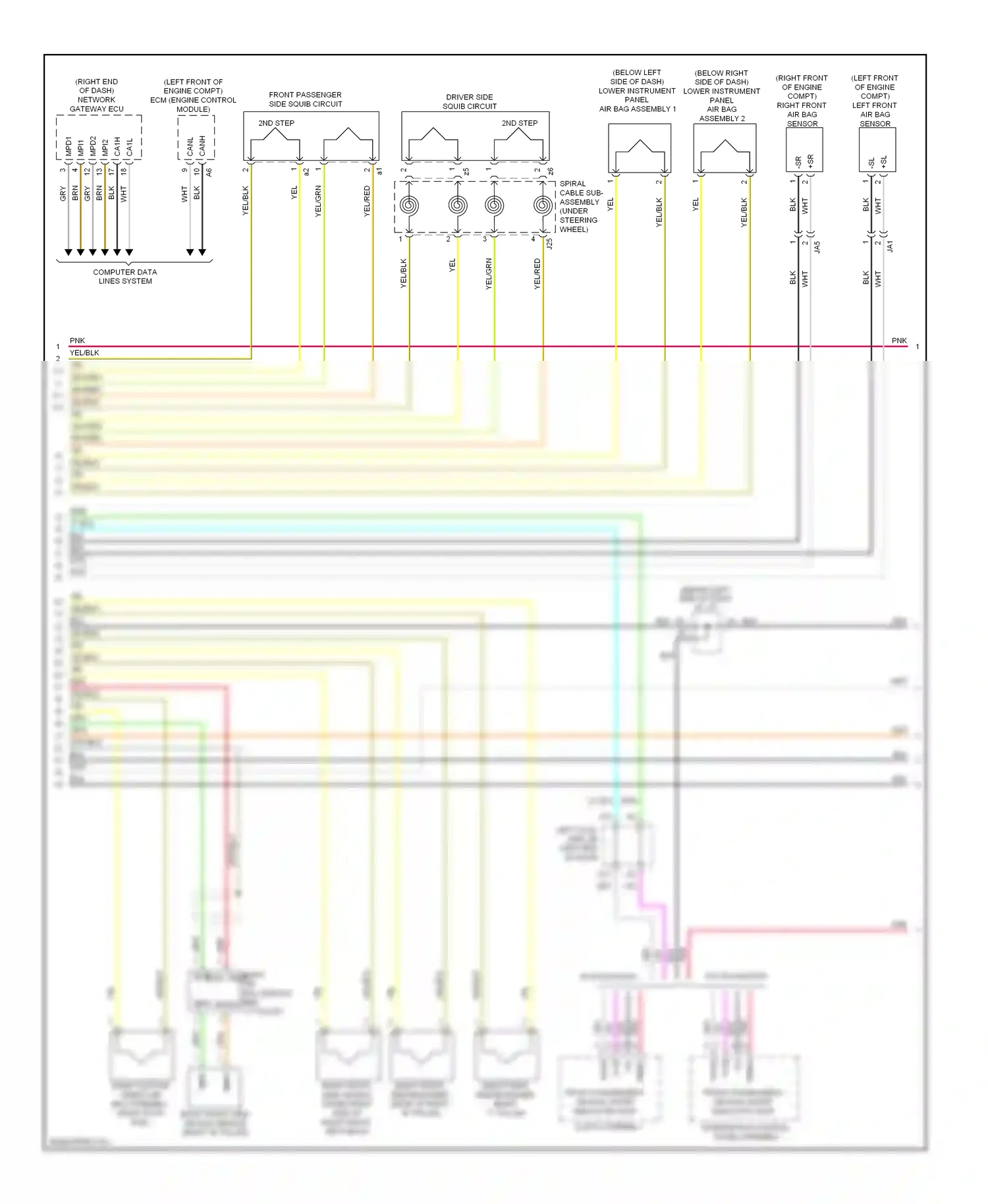 Wiring diagram canl - for Lexus IS II facelift 2 (2010-2016) (1 of 1)