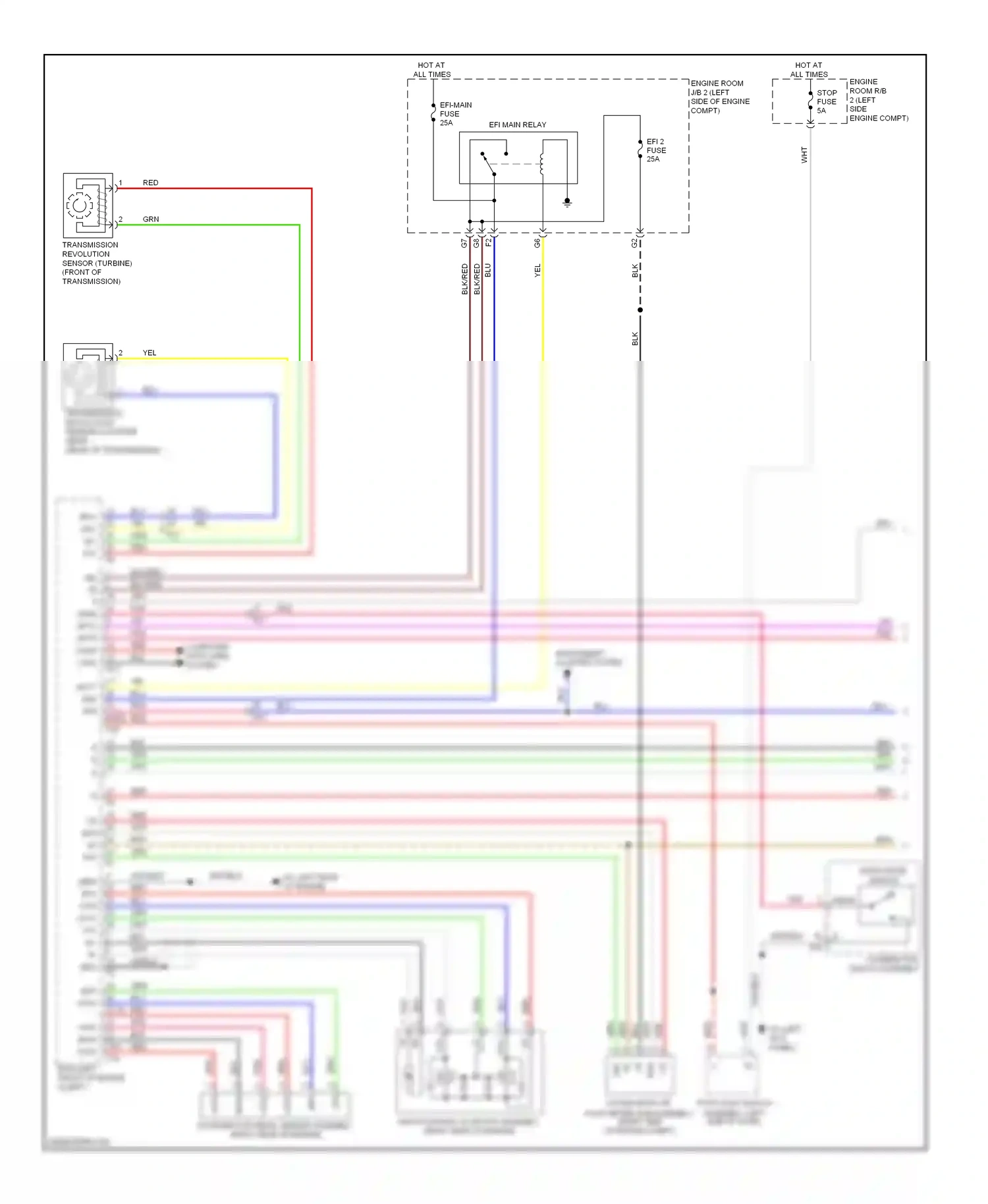 Wiring diagram grn for Lexus IS II facelift 2 (2010-2016) (181 of 226)