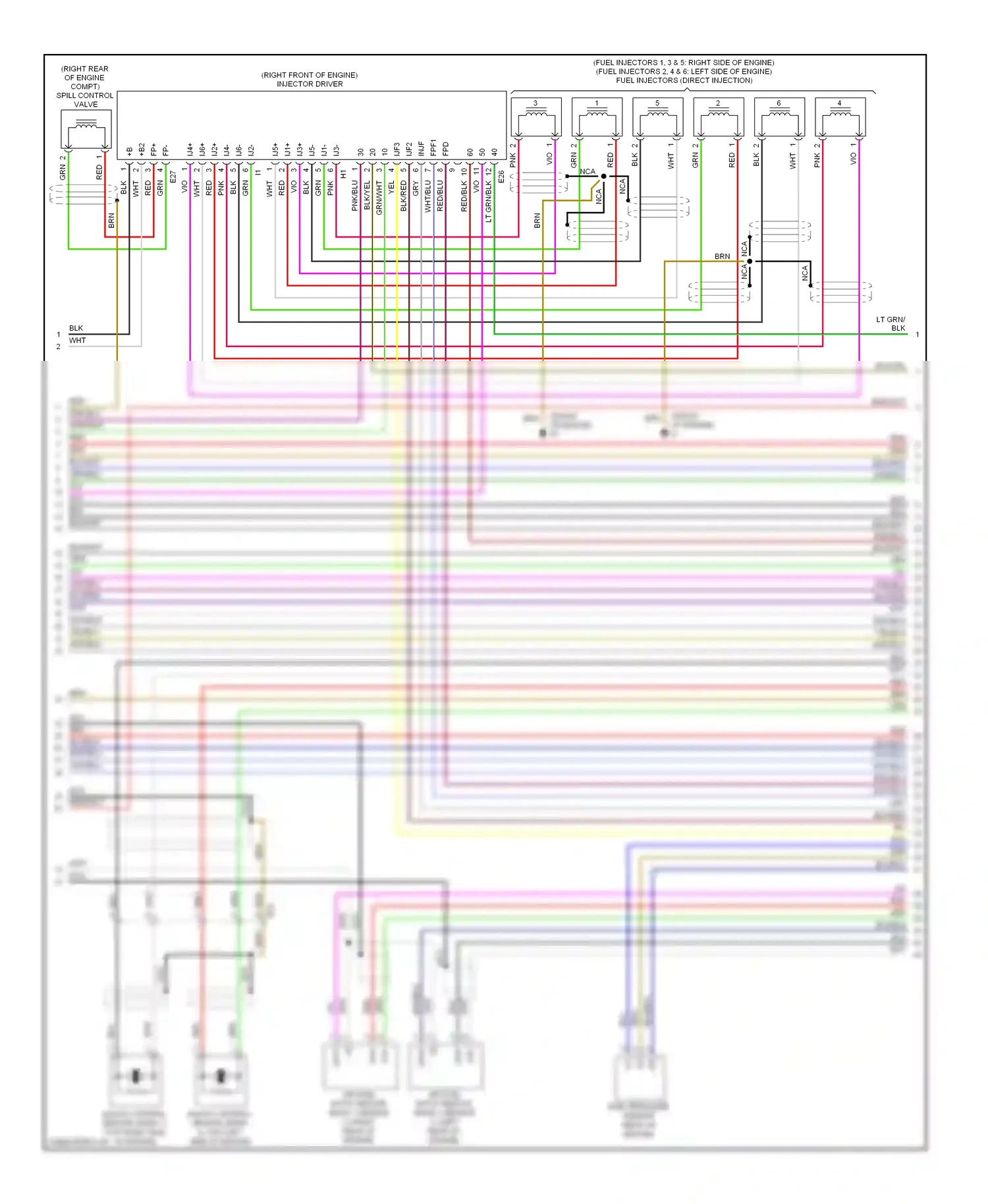 Wiring diagram grn/blk for Lexus IS II facelift 2 (2010-2016) (24 of 26)