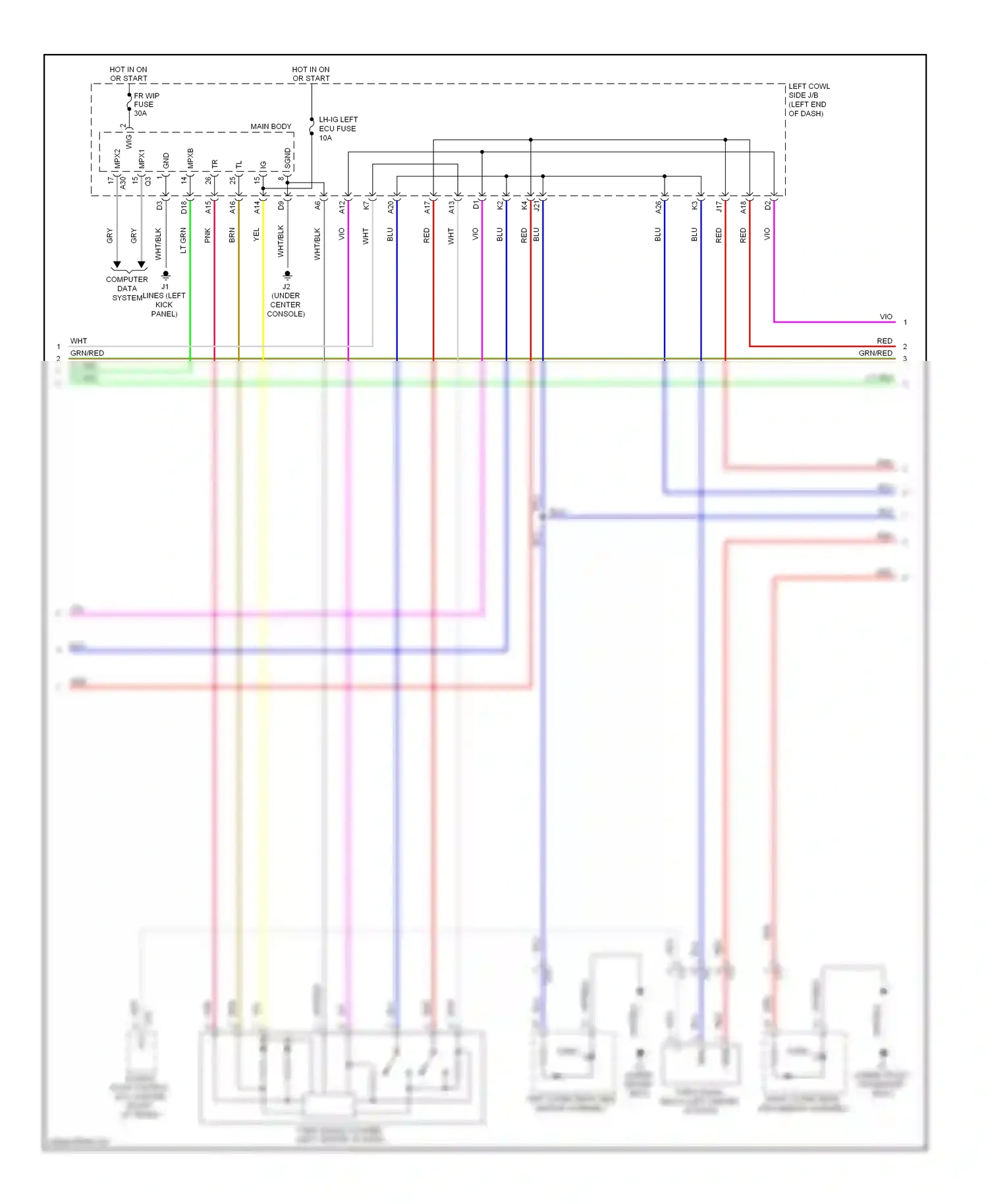 Wiring diagram gry for Lexus IS II facelift 2 (2010-2016) (113 of 199)
