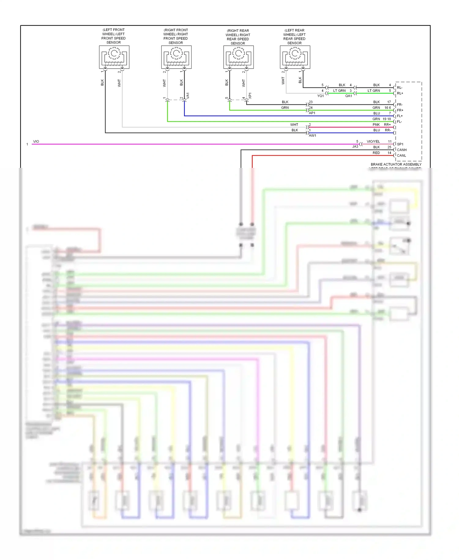 Wiring diagram lt grn for Lexus IS II facelift 2 (2010-2016) (197 of 210)