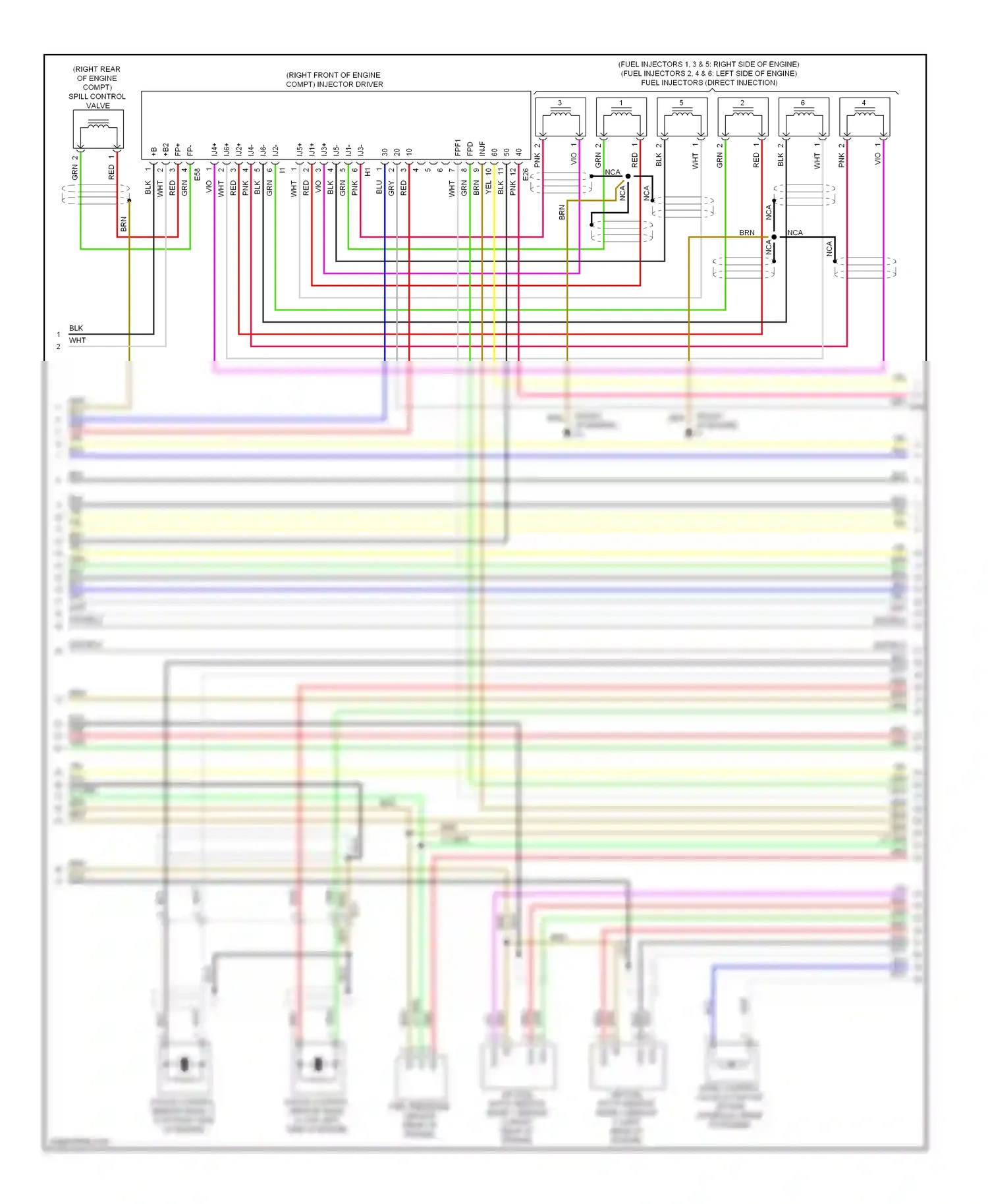 Wiring diagram pnk for Lexus IS II facelift 2 (2010-2016) (125 of 189)