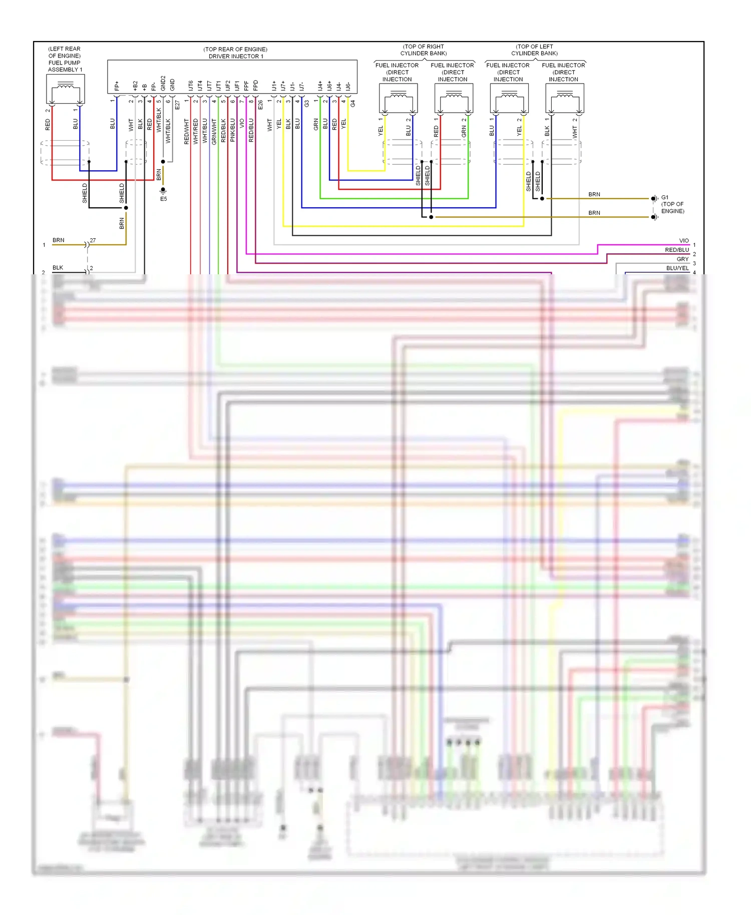 Lexus IS II facelift 2 (2010-2016) shield wiring diagram  (45 of 47)