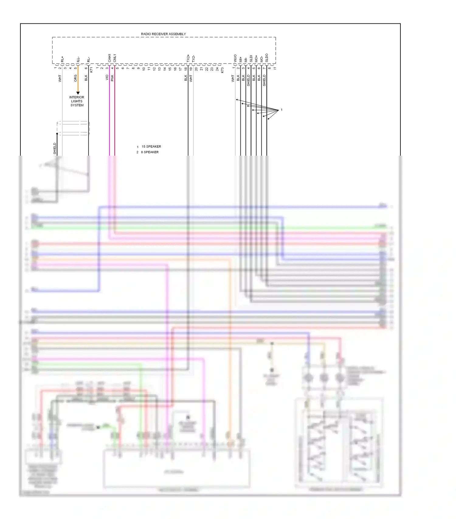 Lexus IS II facelift 2 (2010-2016) shield wiring diagram  (28 of 47)
