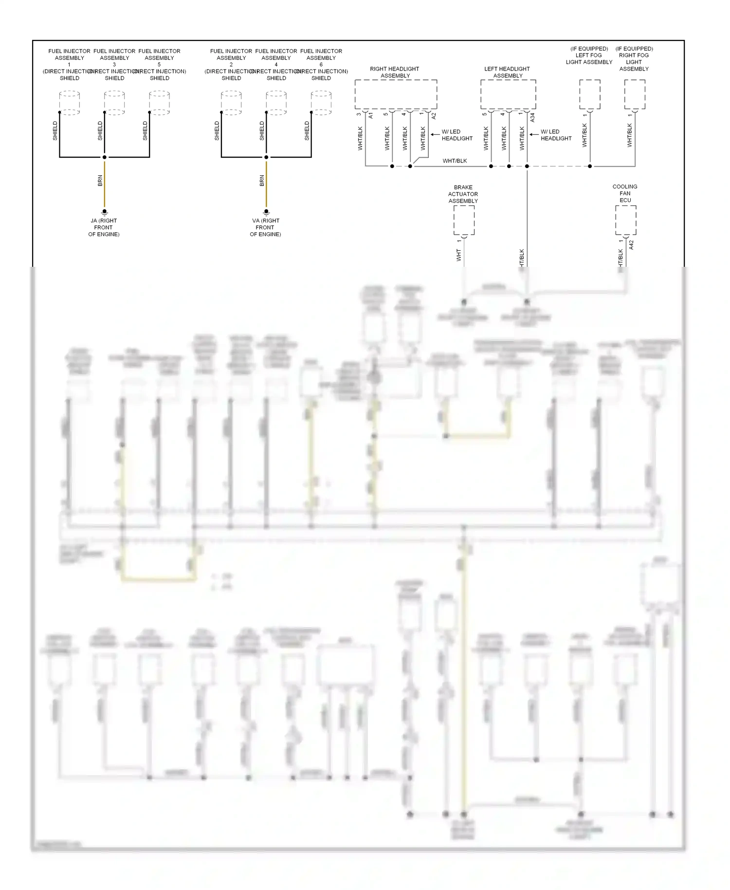 Lexus IS II facelift 2 (2010-2016) shield wiring diagram  (1 of 47)