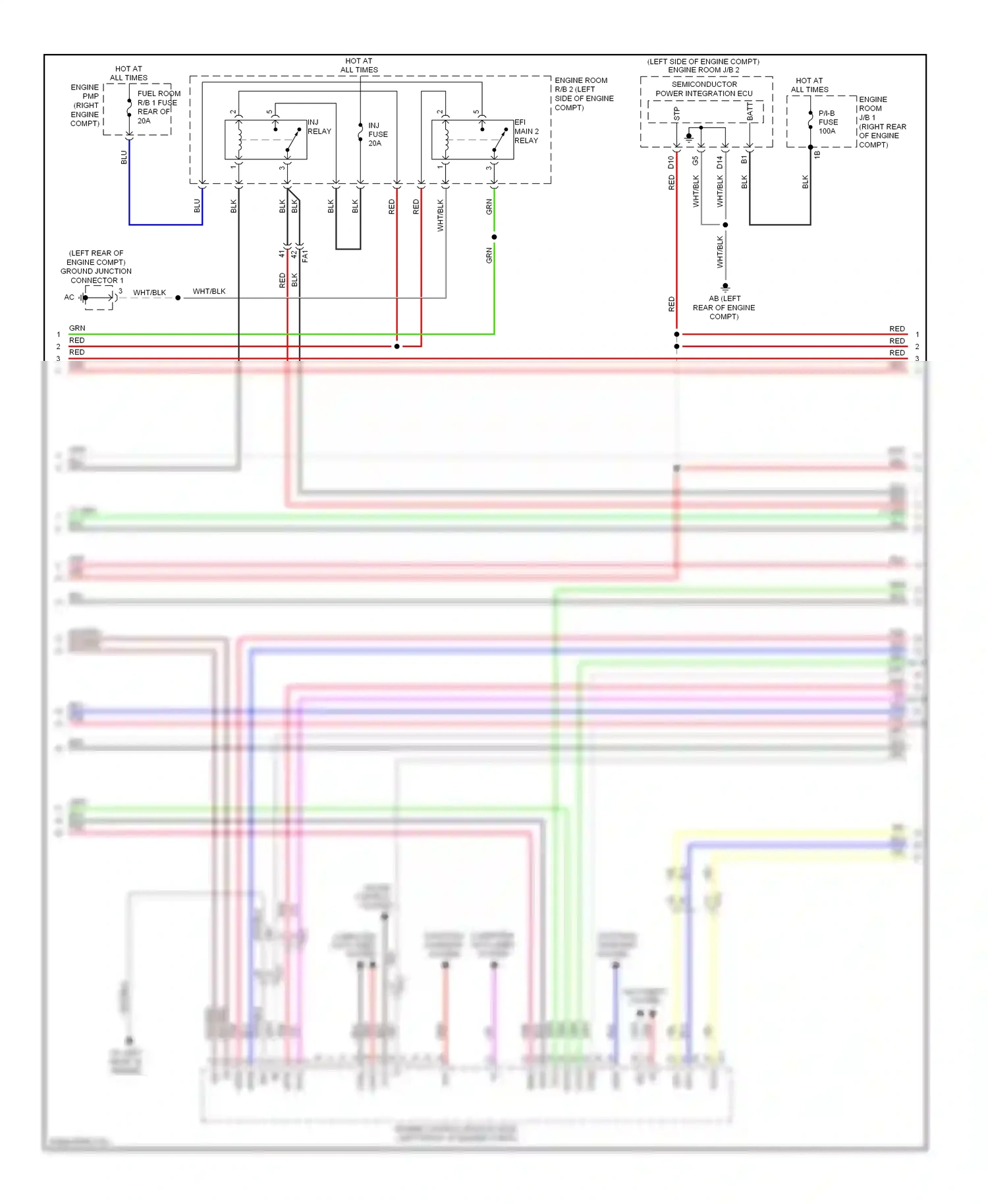 Lexus IS II facelift 2 (2010-2016) system wiring diagram  (6 of 6)