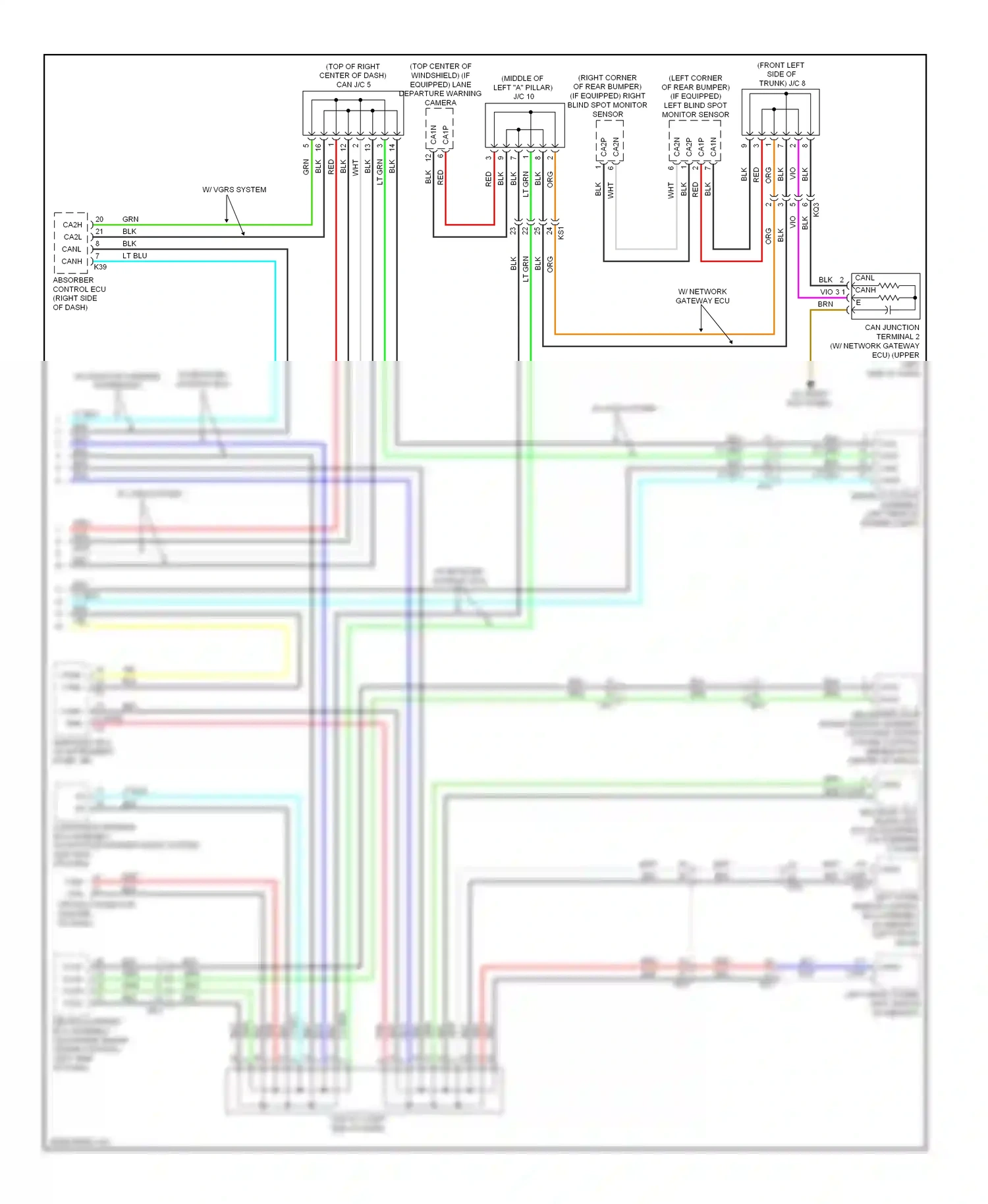 Wiring diagram wht for Lexus IS II facelift 2 (2010-2016) (21 of 249)