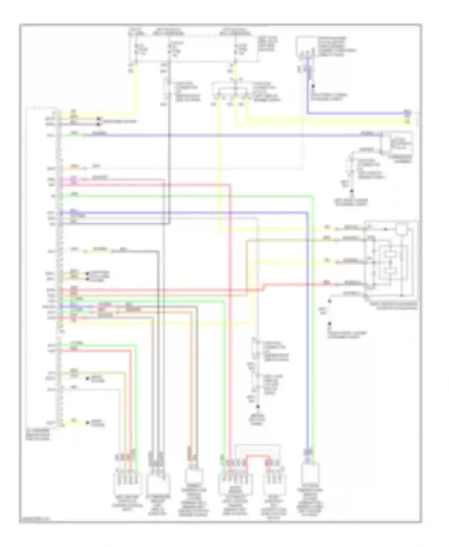 IS Lexus II facelift (2008-2010): Automatic a/c circuit (1 of 2)