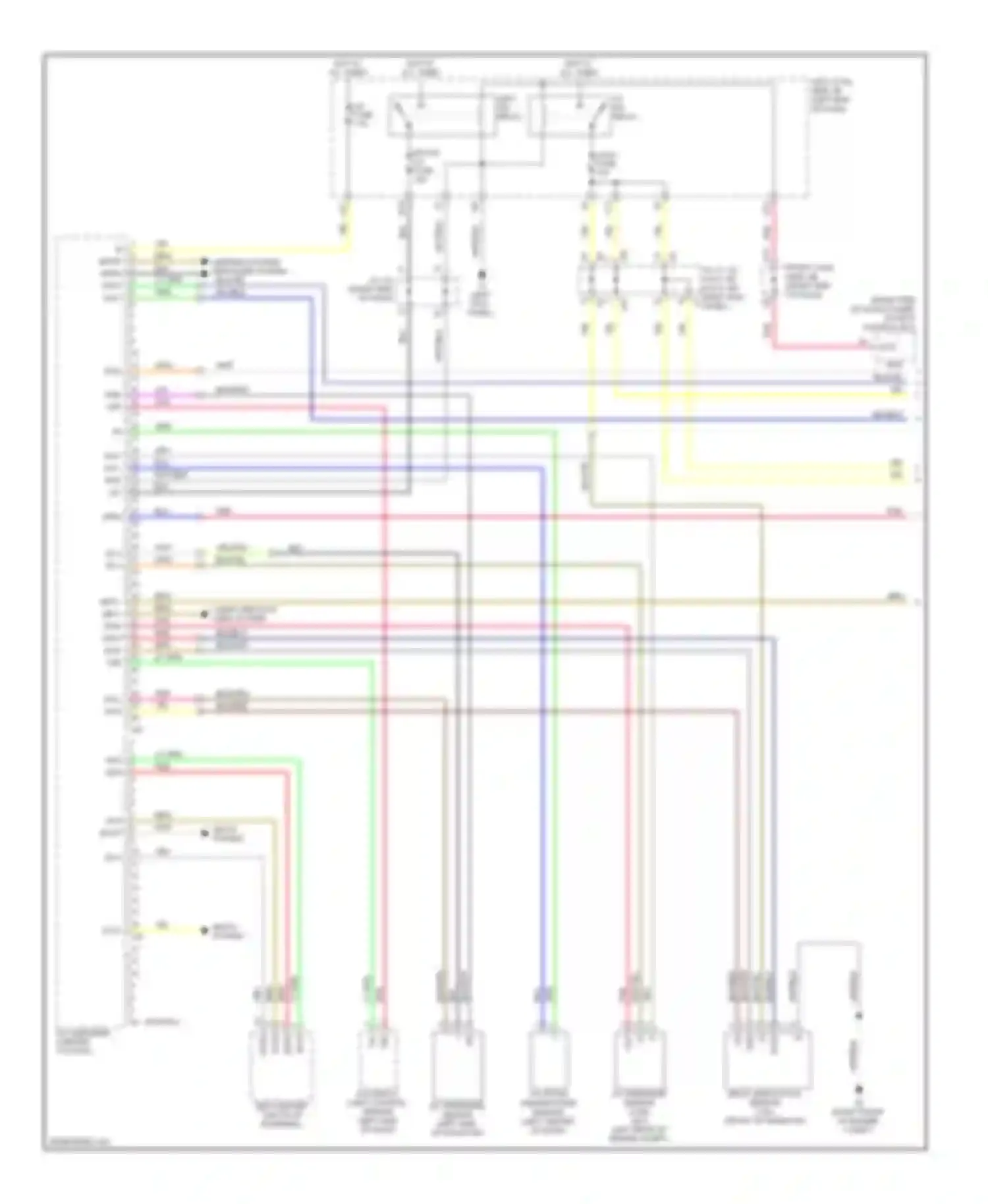 IS Lexus II facelift (2008-2010): Automatic a/c circuit (1 of 3)