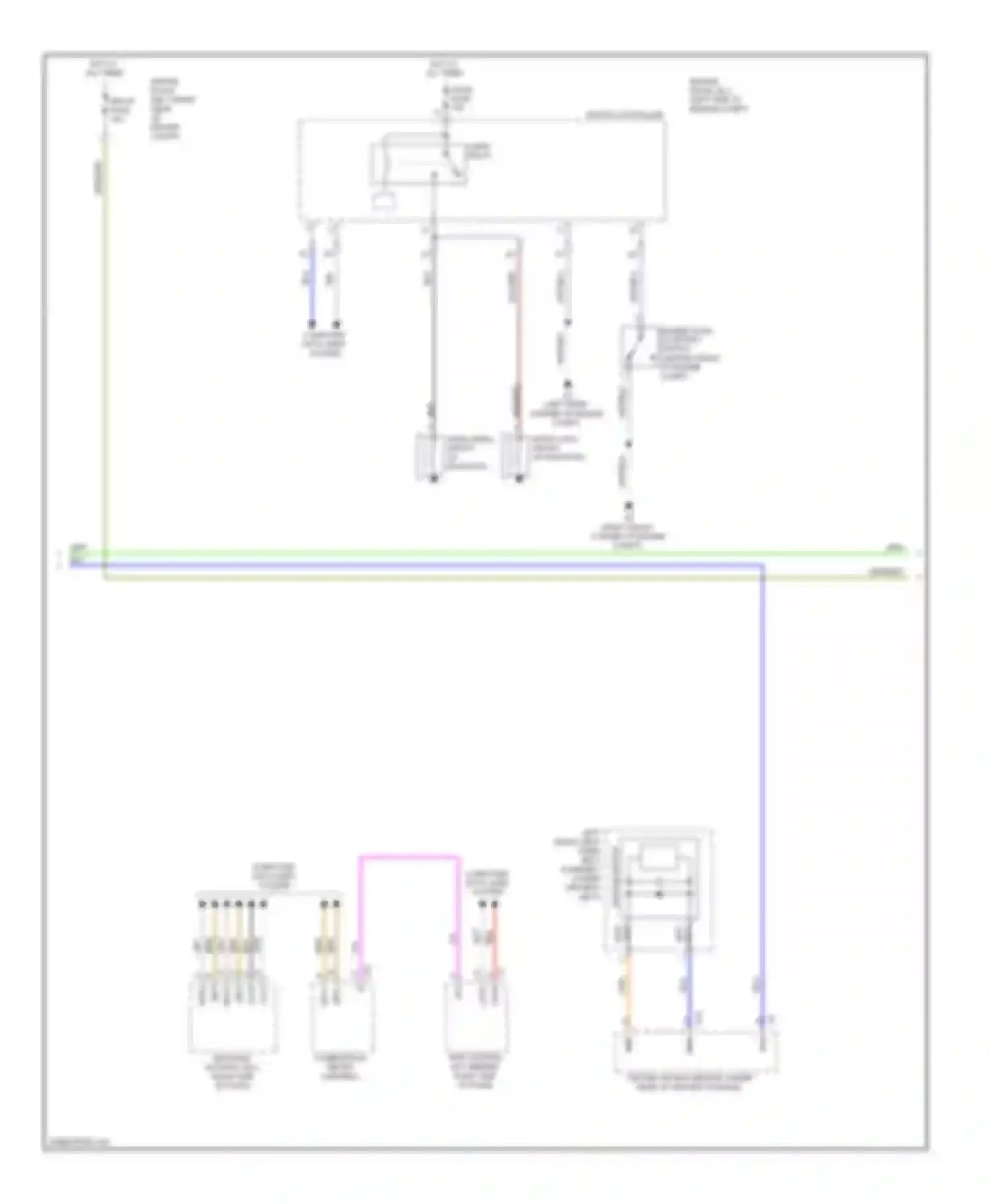 IS Lexus II facelift (2008-2010): Anti-theft circuit, with smart key system (4 of 7)