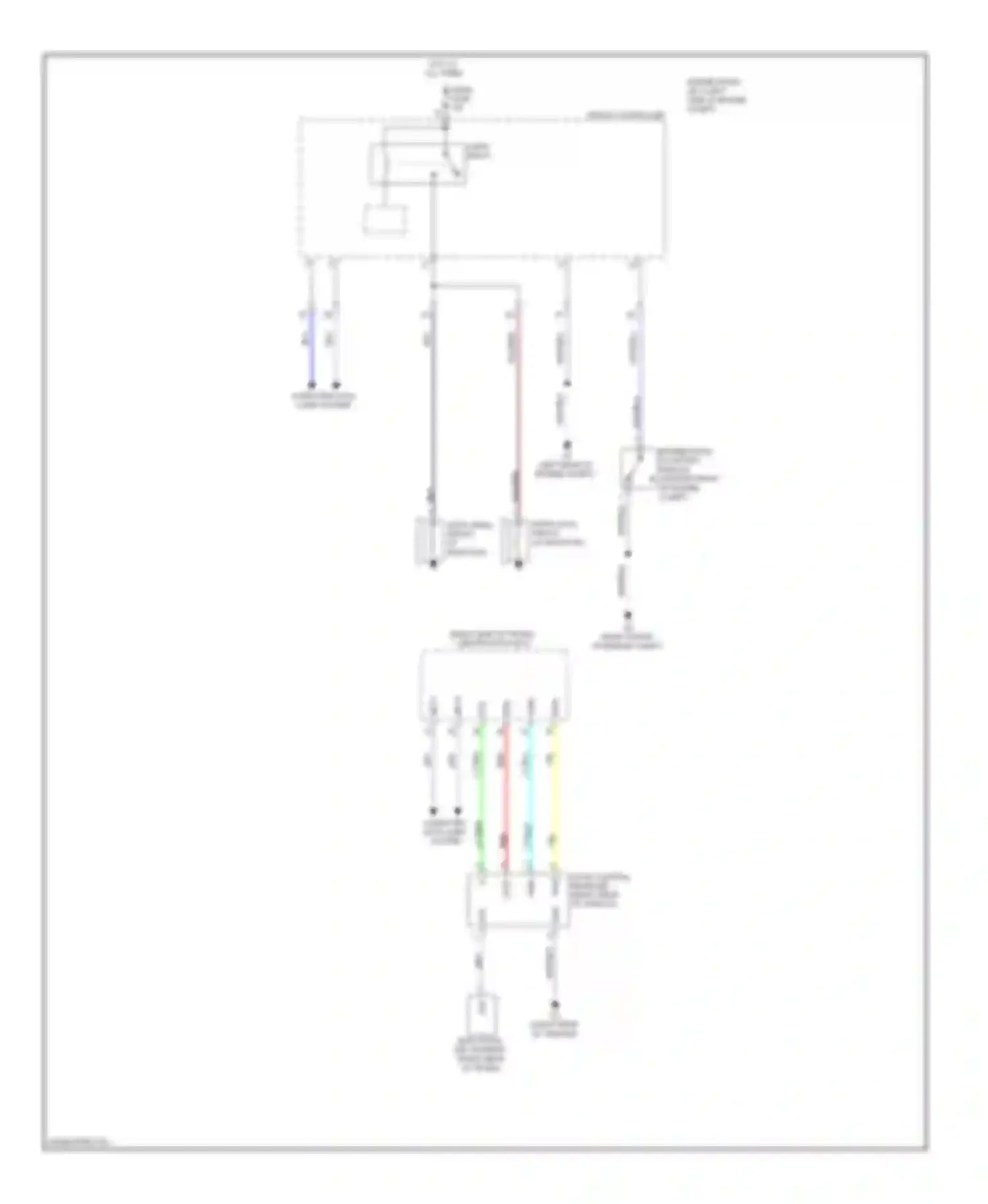 IS Lexus II facelift (2008-2010): Anti-theft circuit, without smart key system (4 of 4)