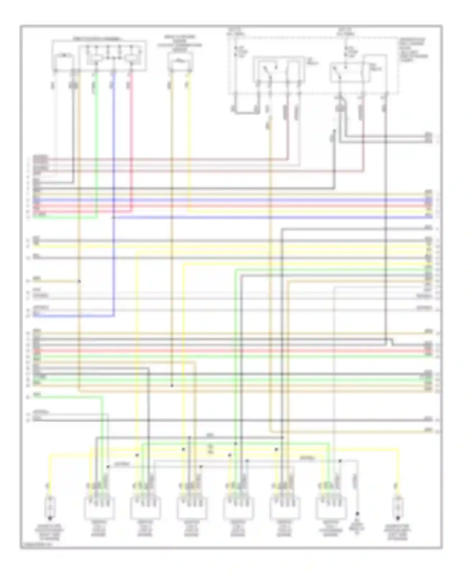 IS Lexus II facelift (2008-2010): Wiring diagram engine performance 2.5l (5 of 8)