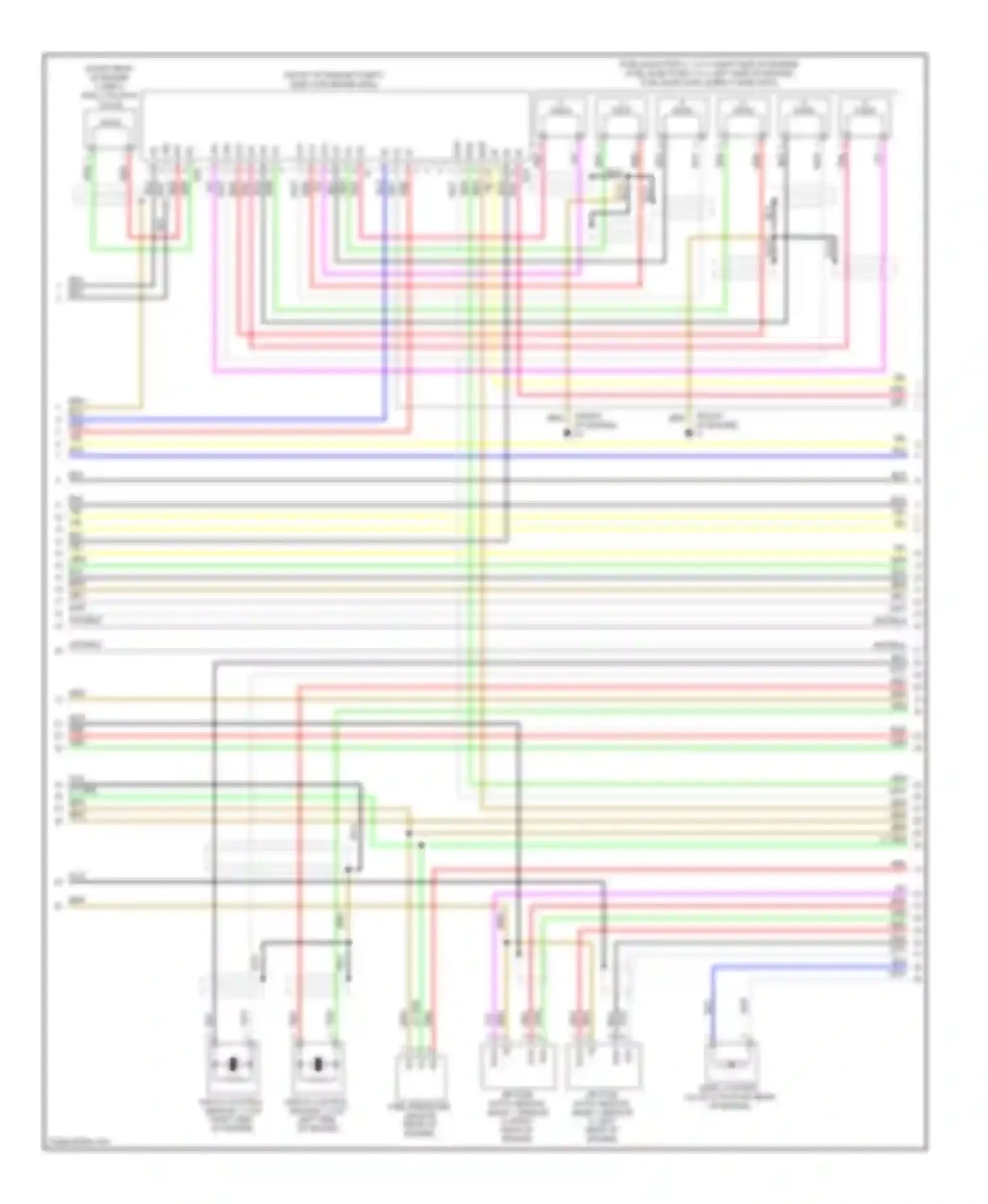 IS Lexus II facelift (2008-2010): Wiring diagram engine performance 2.5l (6 of 8)