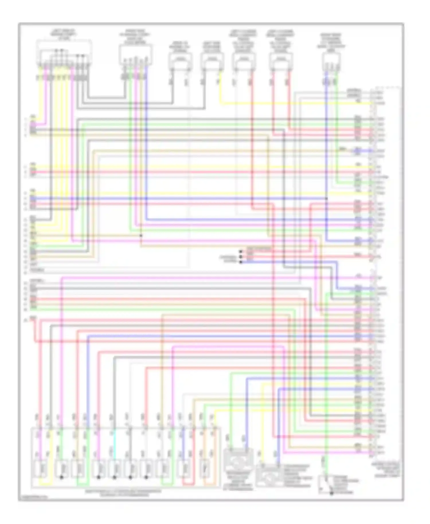 IS Lexus II facelift (2008-2010): Wiring diagram engine performance 2.5l (8 of 8)