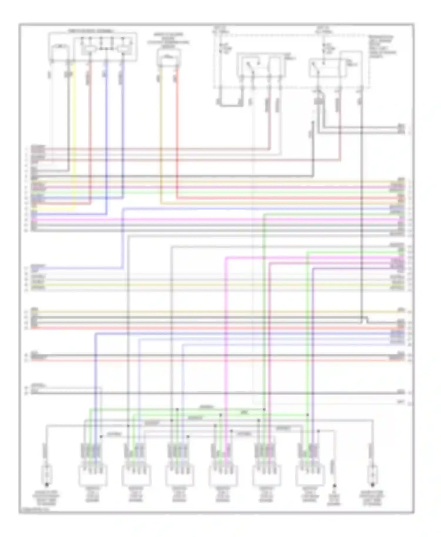 IS Lexus II facelift (2008-2010): Wiring diagram engine performance 3.5l (5 of 8)