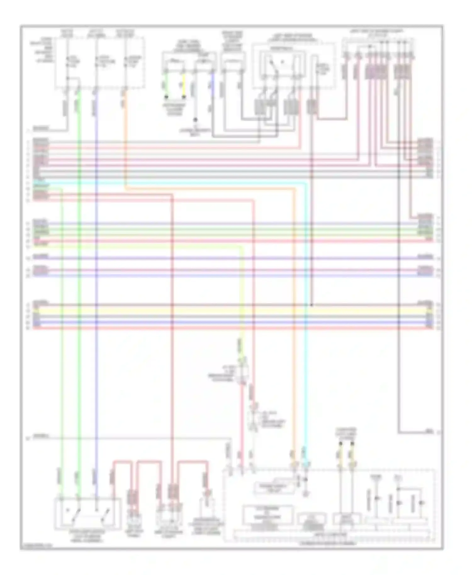 IS Lexus II facelift (2008-2010): Wiring diagram engine performance 5.0l (2 of 8)