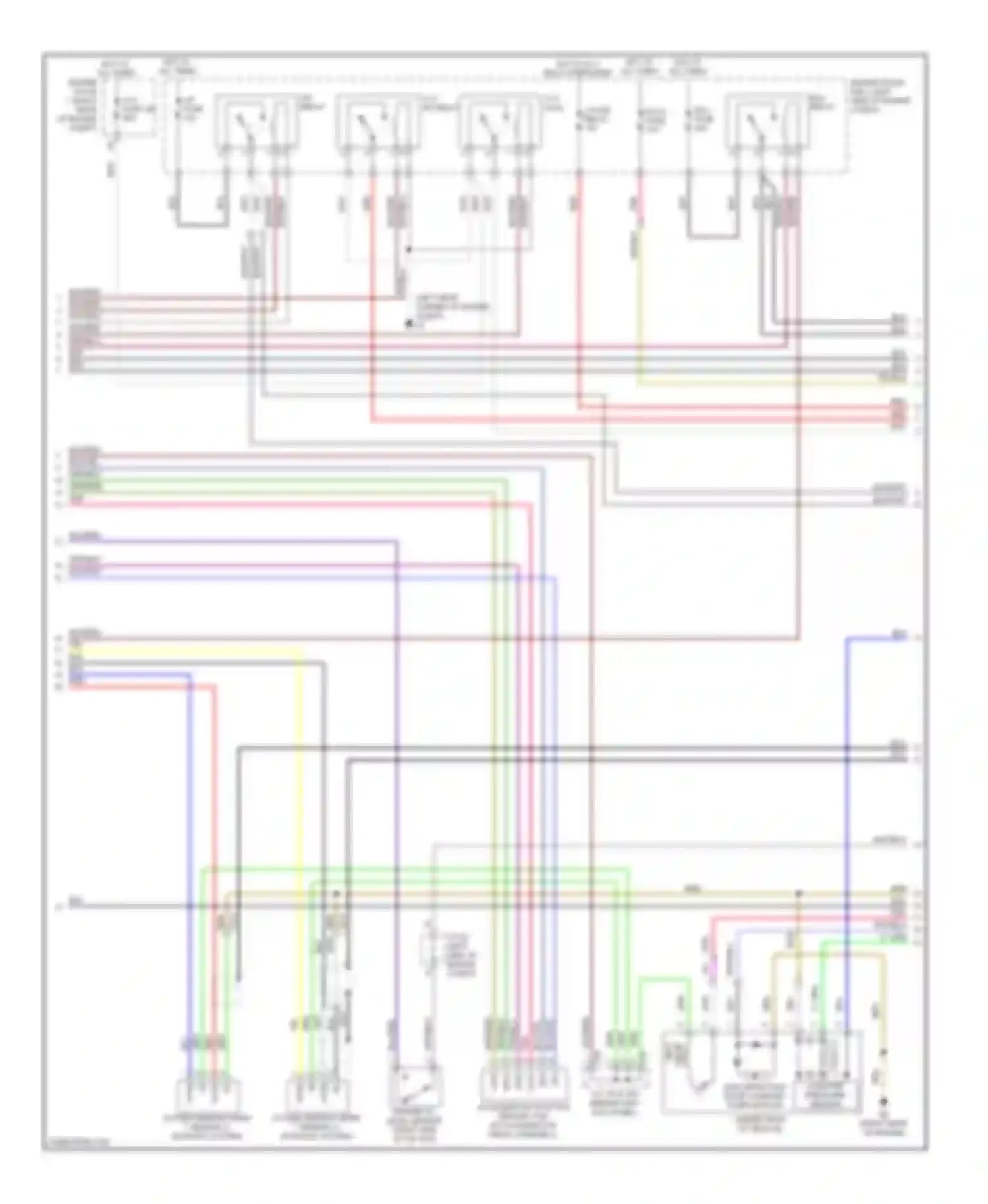 IS Lexus II facelift (2008-2010): Wiring diagram engine performance 5.0l (3 of 8)