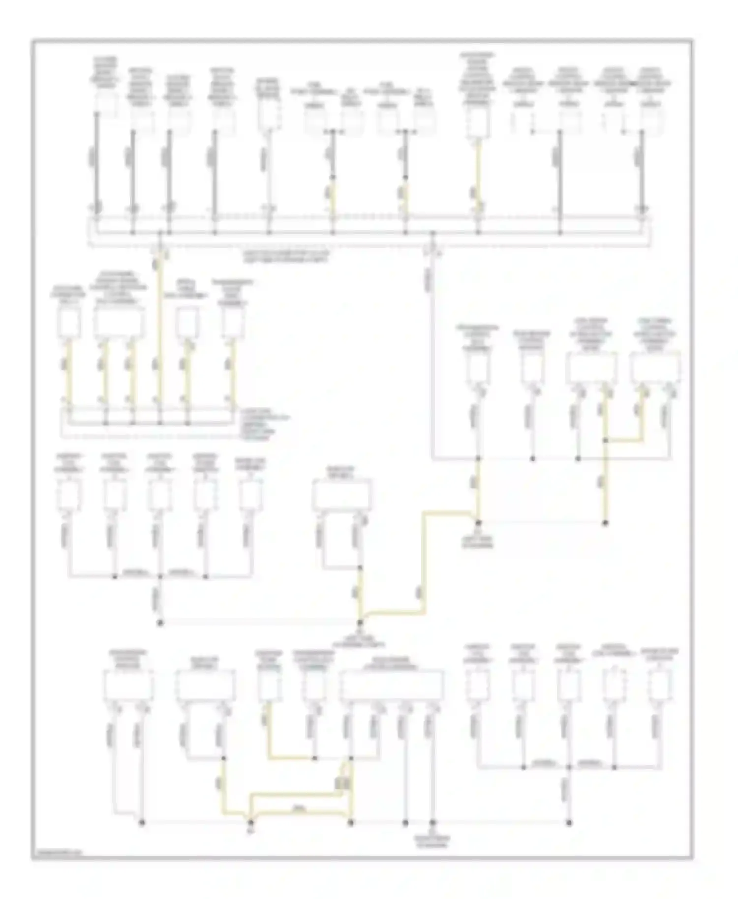 IS Lexus II facelift (2008-2010): Ground distribution circuit (2 of 7)