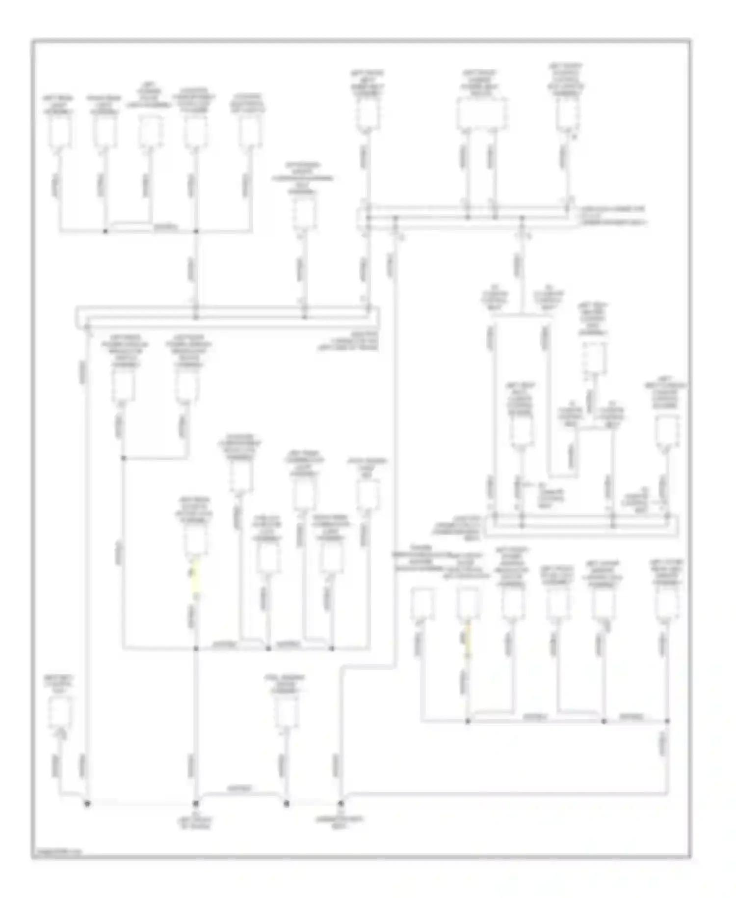 IS Lexus II facelift (2008-2010): Ground distribution circuit (5 of 7)