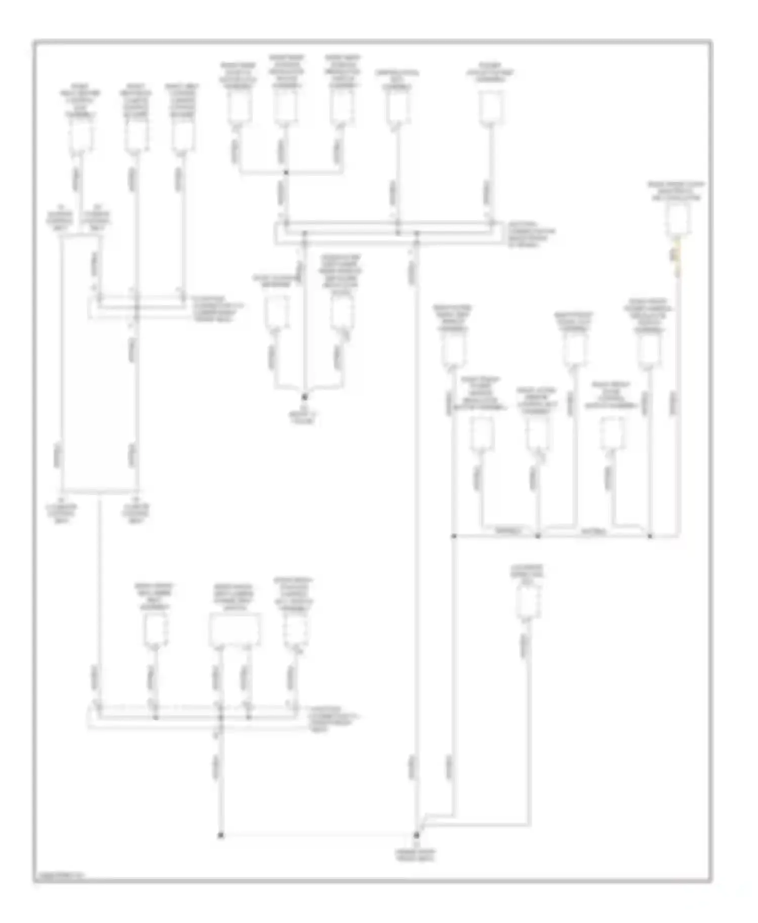 IS Lexus II facelift (2008-2010): Ground distribution circuit (6 of 7)