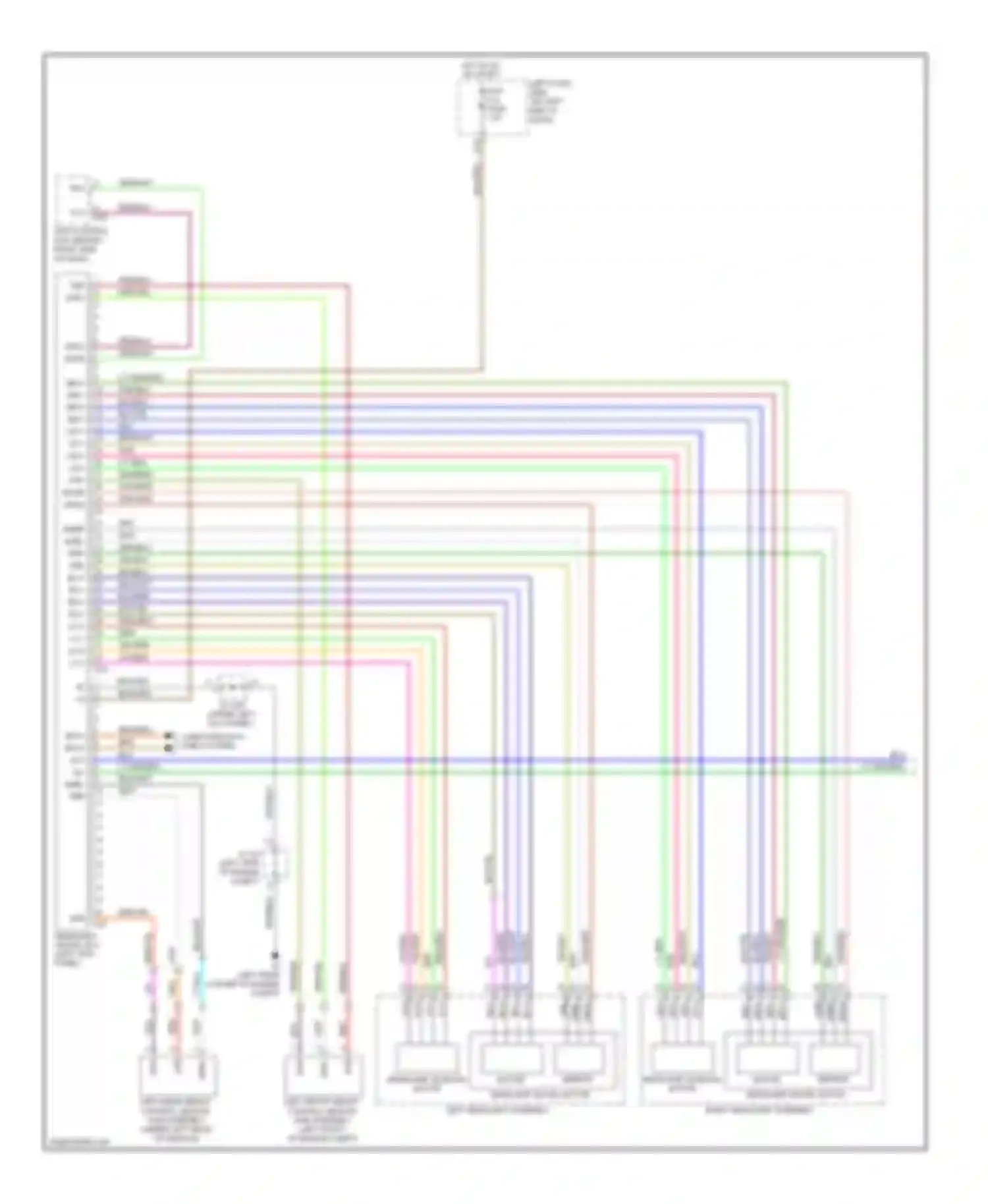 IS Lexus II facelift (2008-2010): Adaptive front lighting circuit (1 of 2)