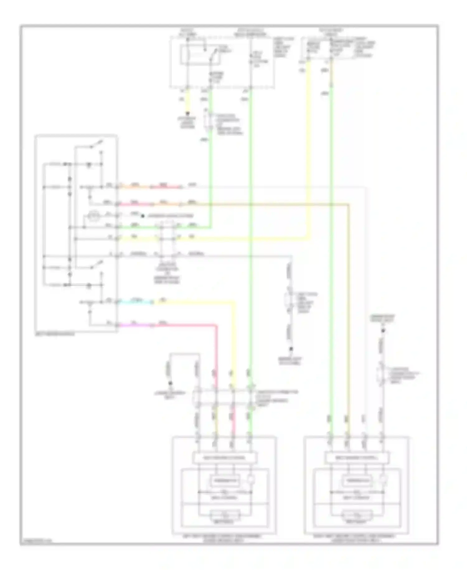 IS Lexus II facelift (2008-2010): Heated seats circuit