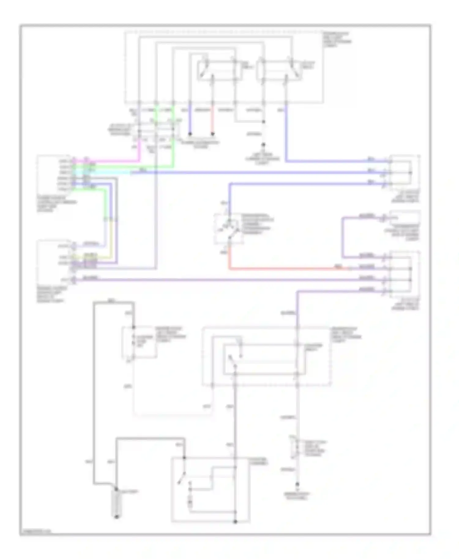 IS Lexus II facelift (2008-2010): Starting circuit