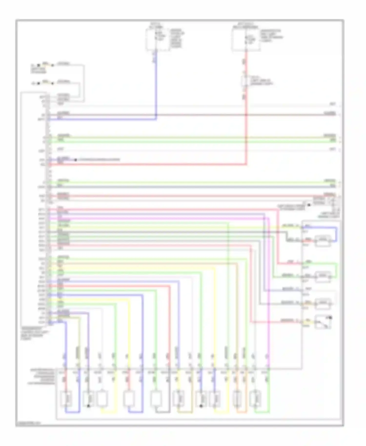 IS Lexus II facelift (2008-2010): Transmission circuit (1 of 3)