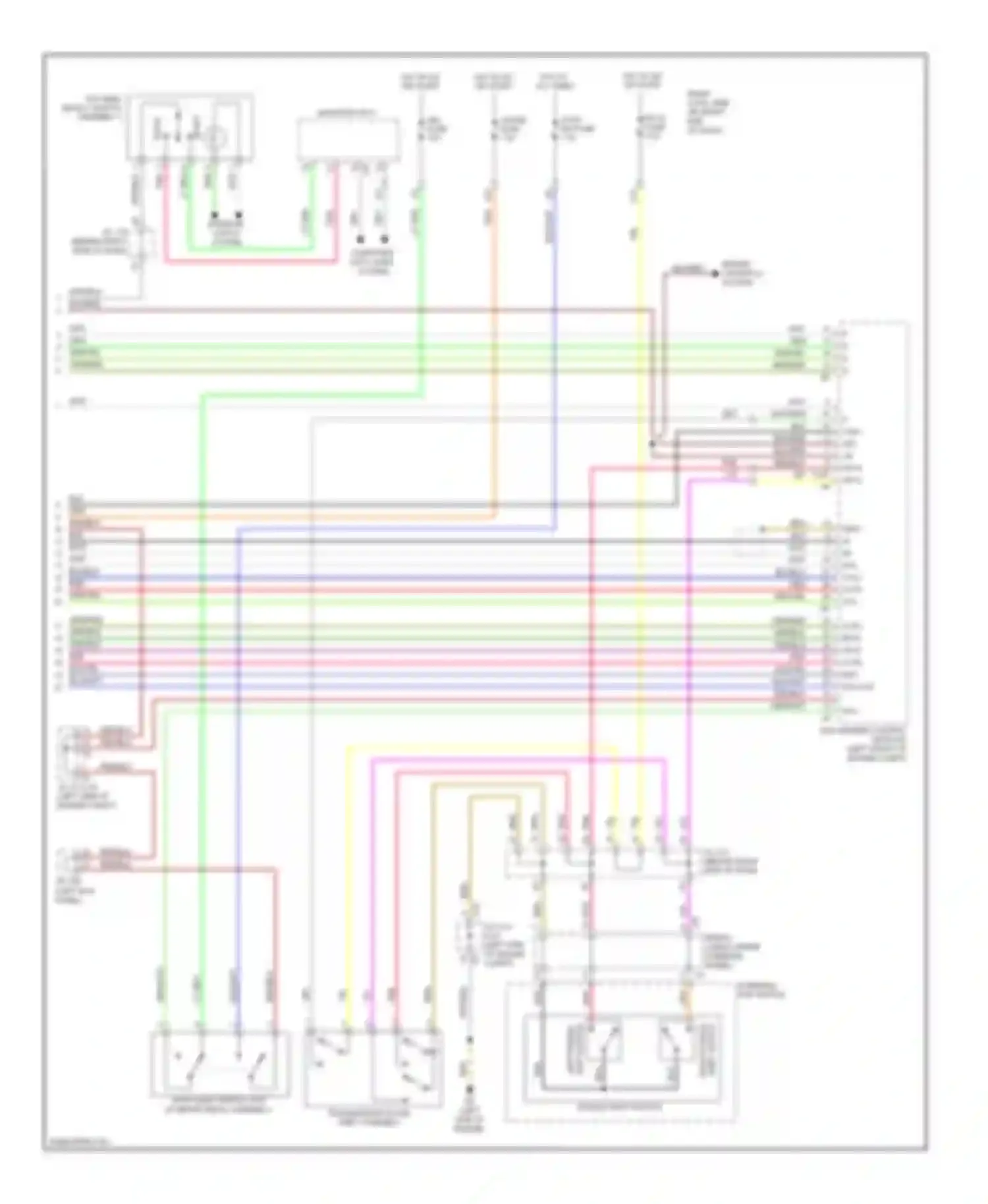 IS Lexus II facelift (2008-2010): Transmission circuit (3 of 3)