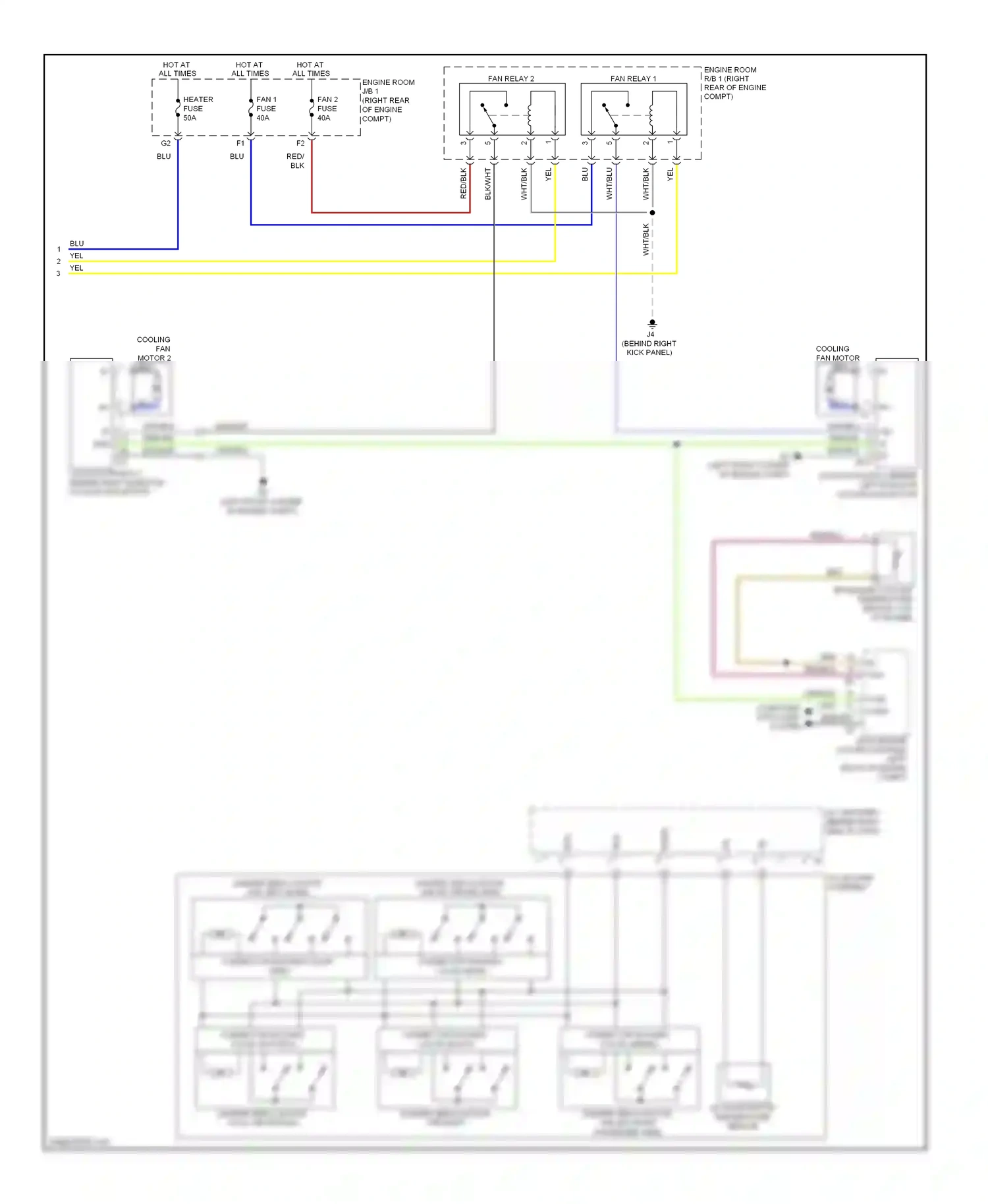 Wiring diagram a/c evaporator temperature sensor for Lexus IS II facelift (2008-2010) (1 of 2)