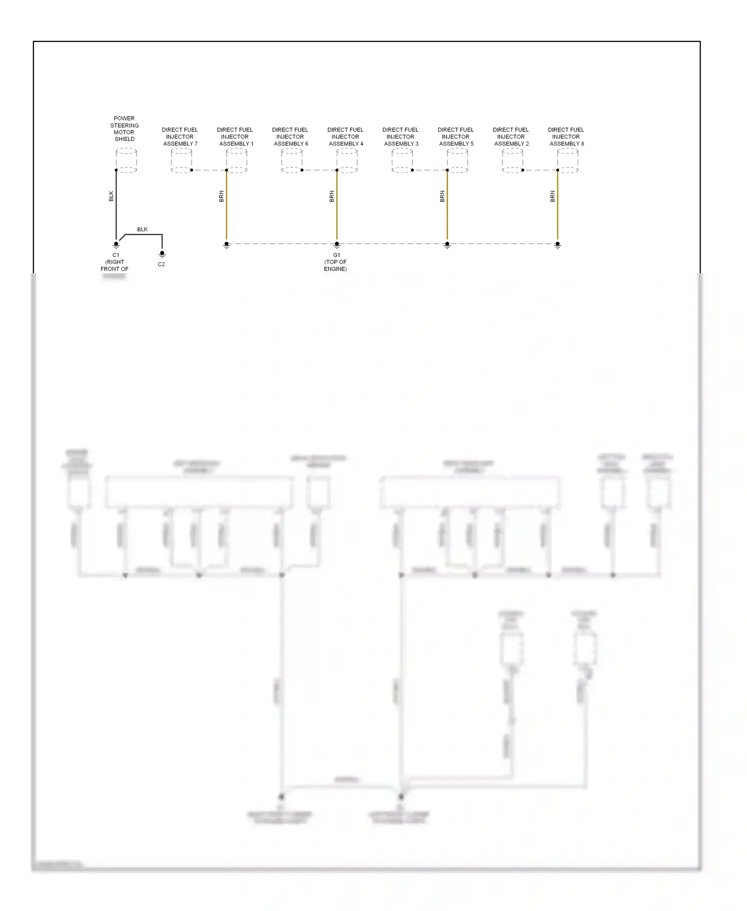 Wiring diagram brn for Lexus IS II facelift (2008-2010) (48 of 120)