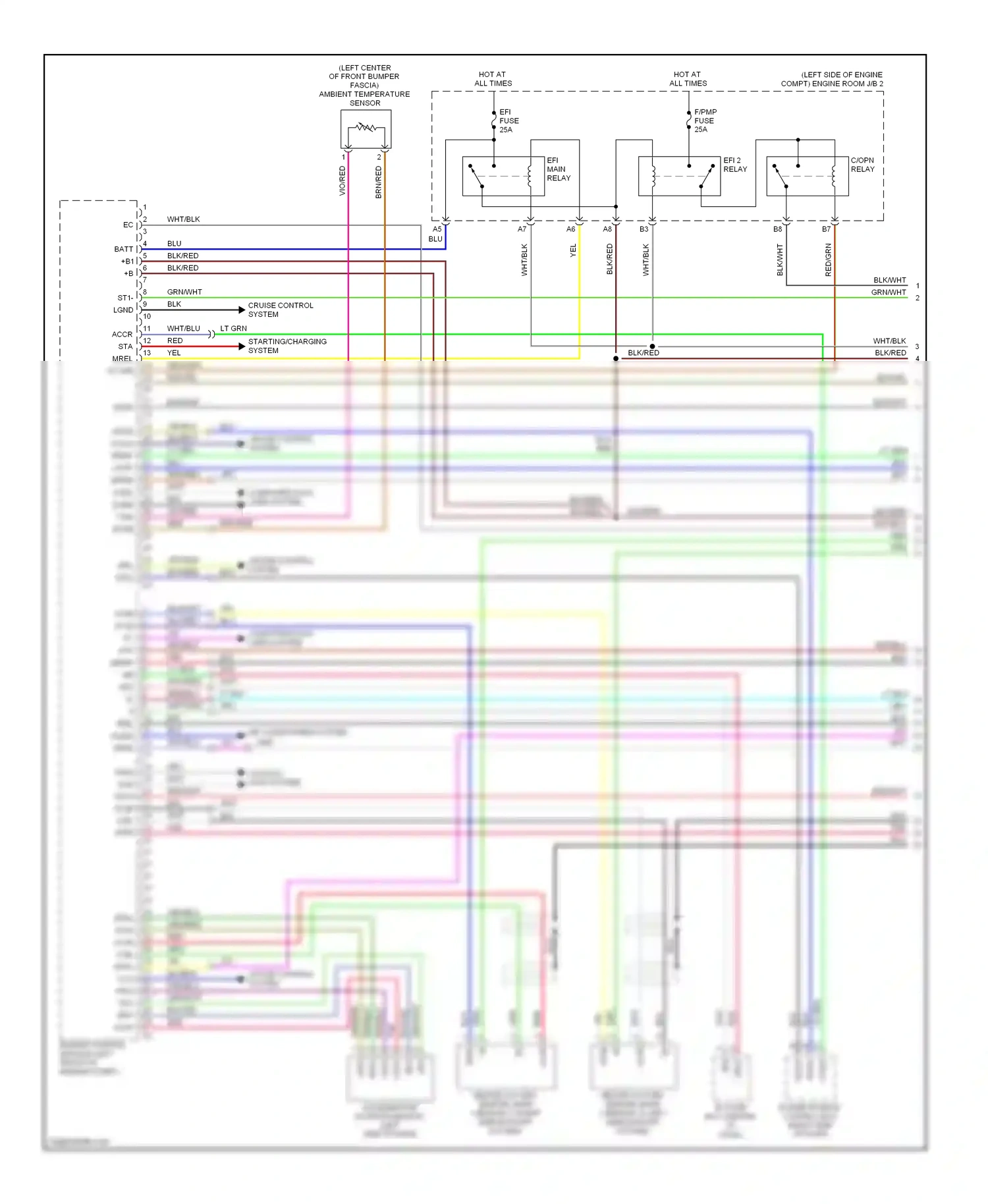 Wiring diagram brn/red for Lexus IS II facelift (2008-2010) (10 of 11)