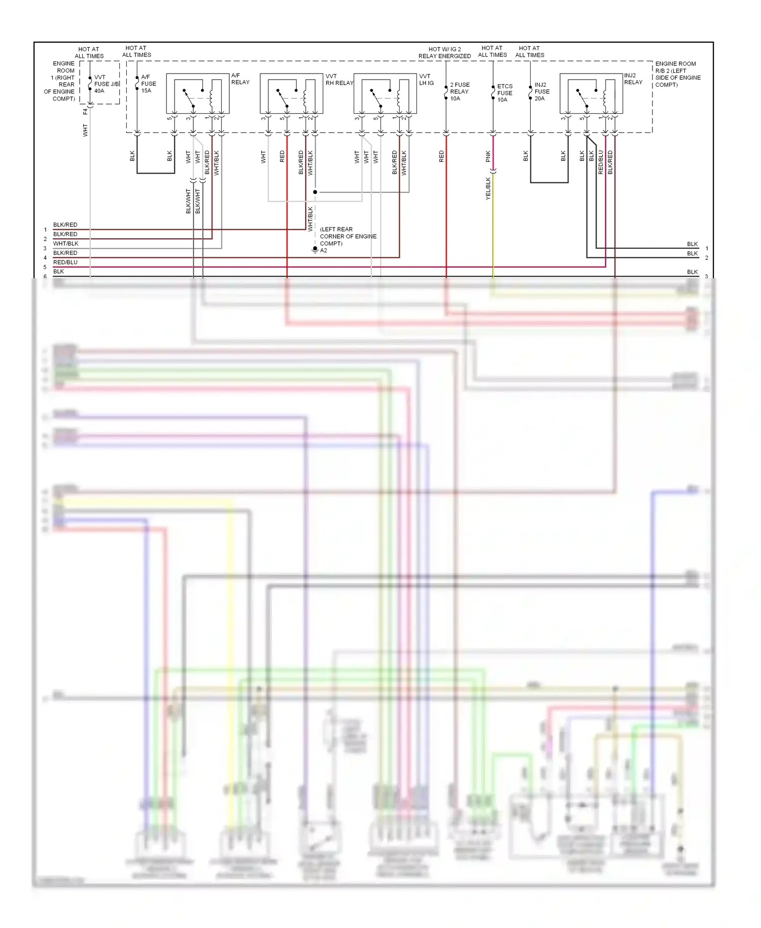 Wiring diagram gry for Lexus IS II facelift (2008-2010) (105 of 110)
