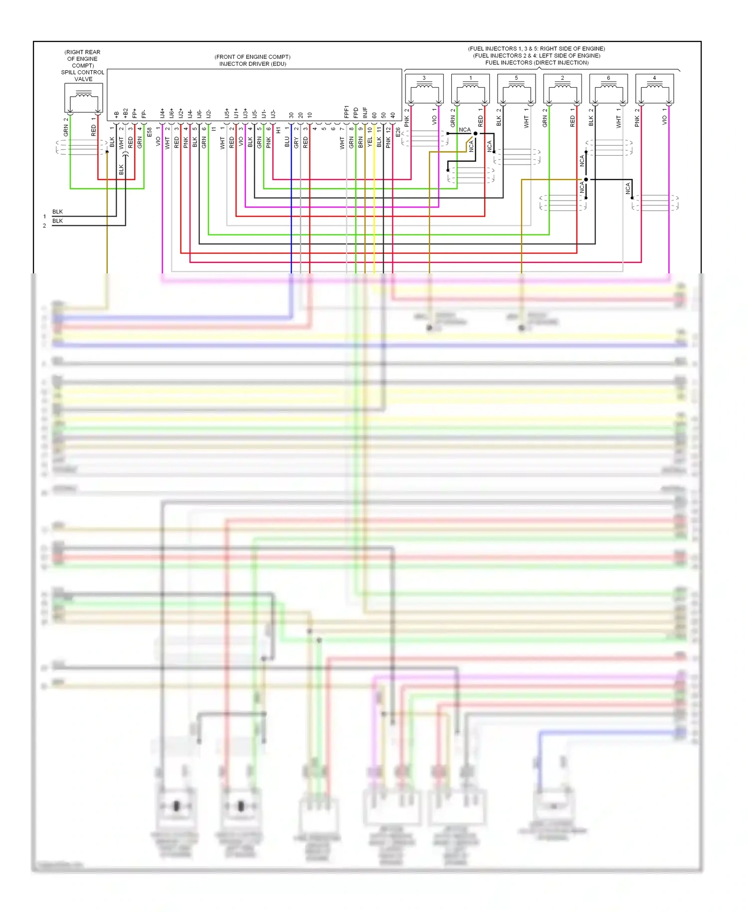 Wiring diagram gry for Lexus IS II facelift (2008-2010) (39 of 110)