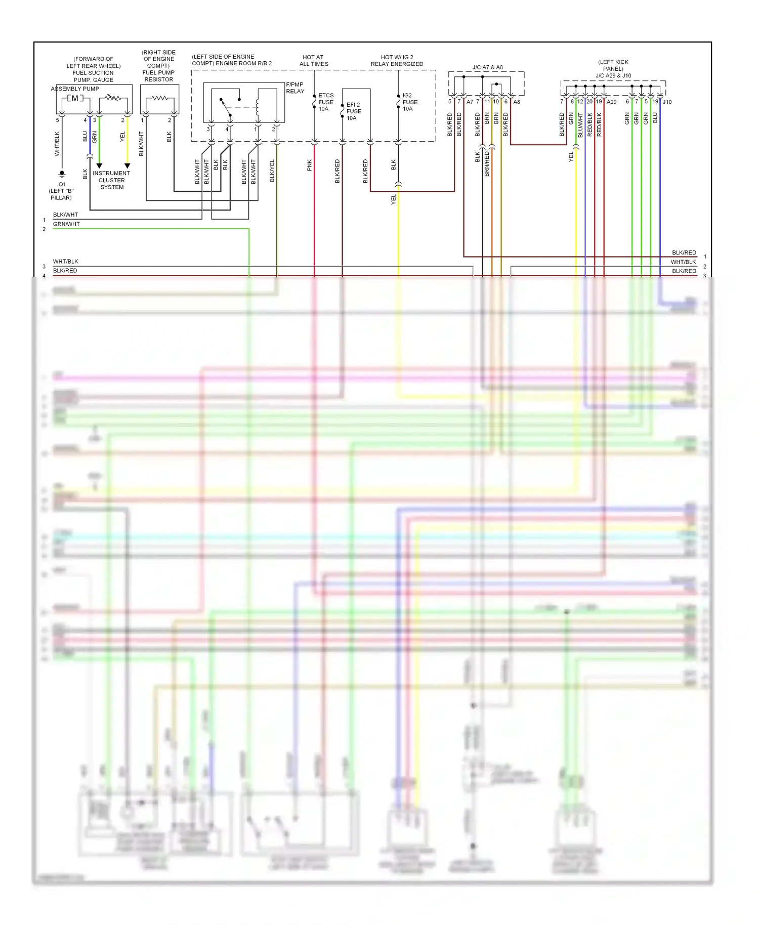 Wiring diagram lt blu for Lexus IS II facelift (2008-2010) (68 of 71)