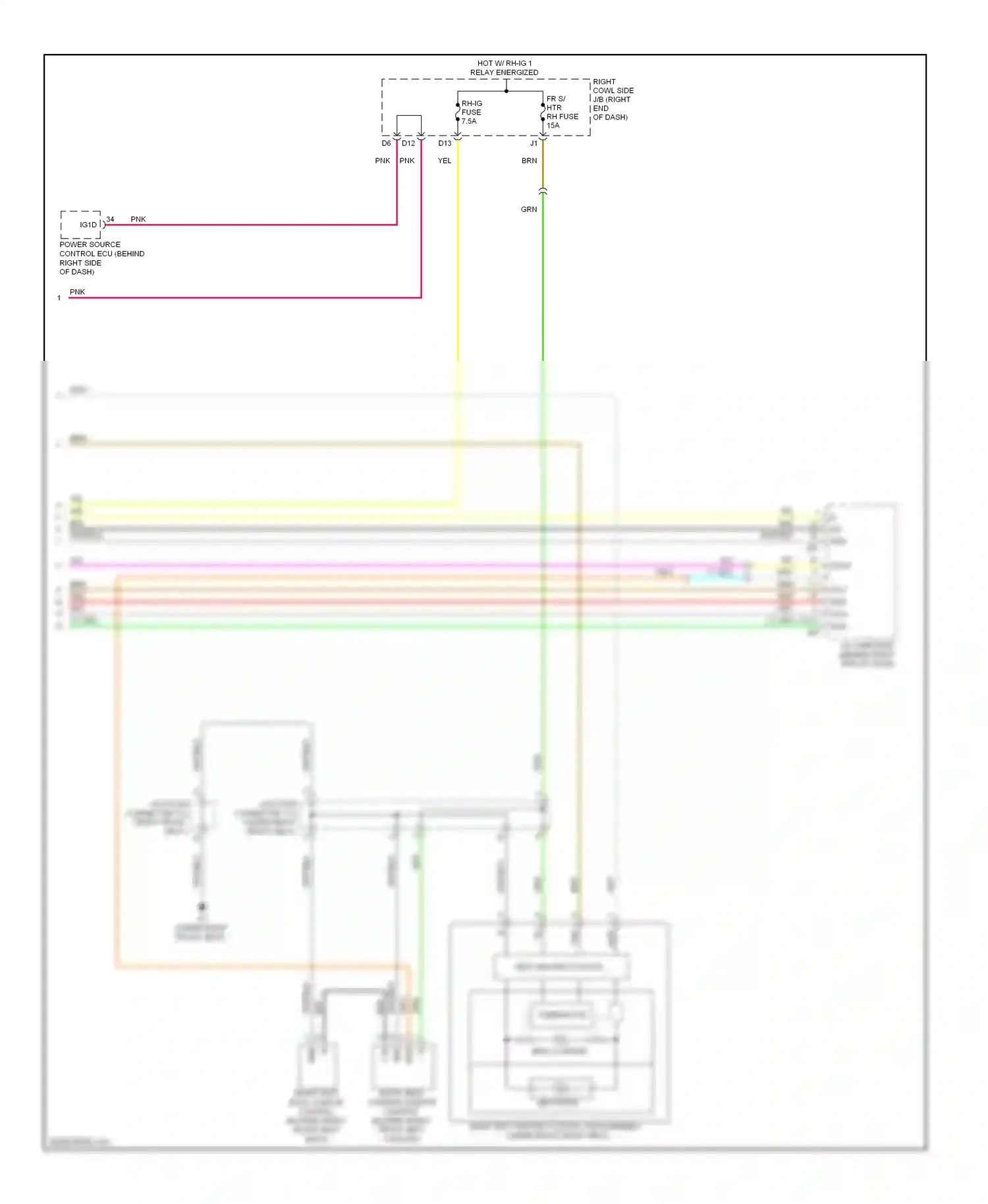 Wiring diagram lt blu for Lexus IS II facelift (2008-2010) (42 of 71)