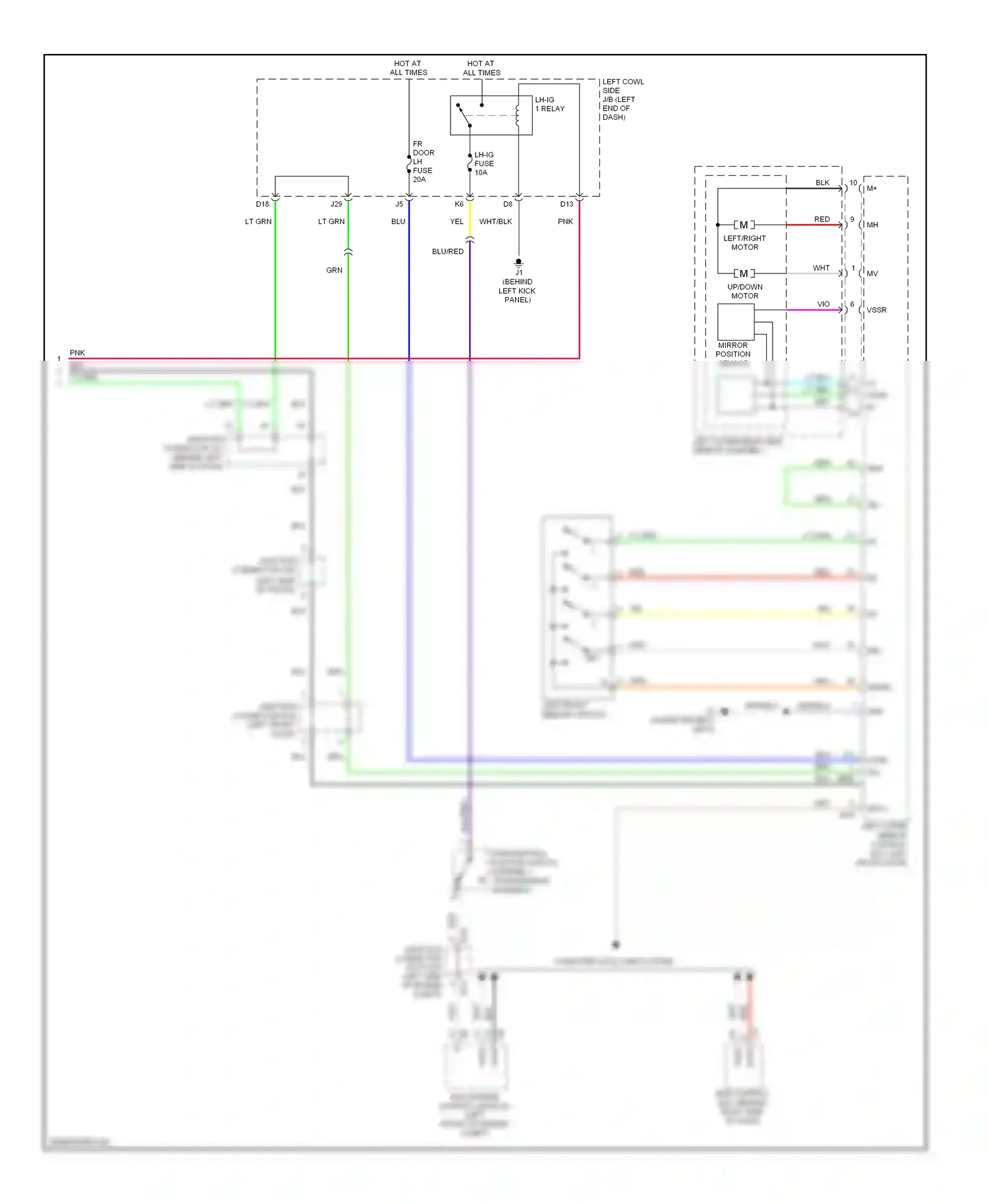 Wiring diagram lt blu for Lexus IS II facelift (2008-2010) (34 of 71)