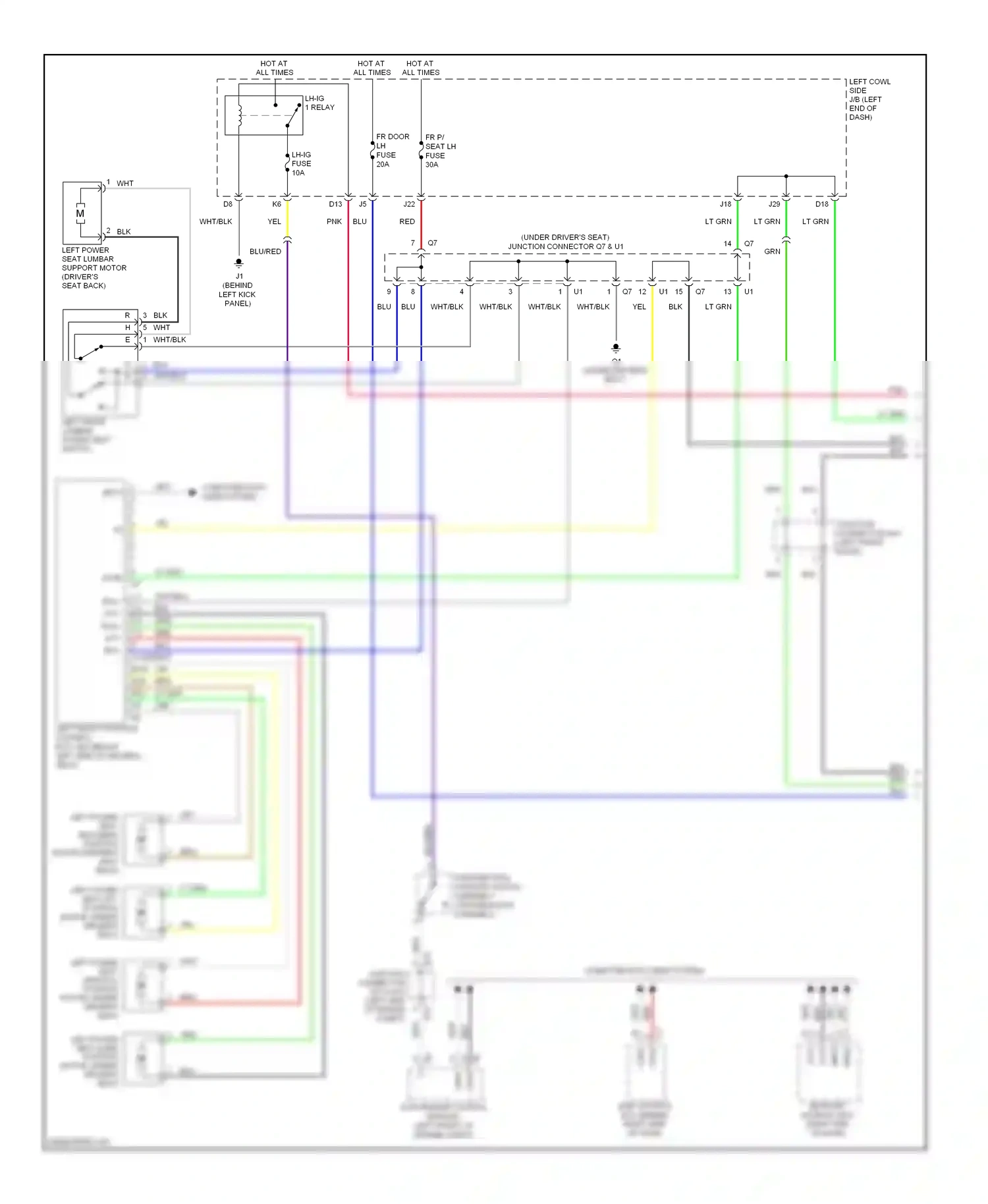 Wiring diagram lt grn for Lexus IS II facelift (2008-2010) (51 of 120)