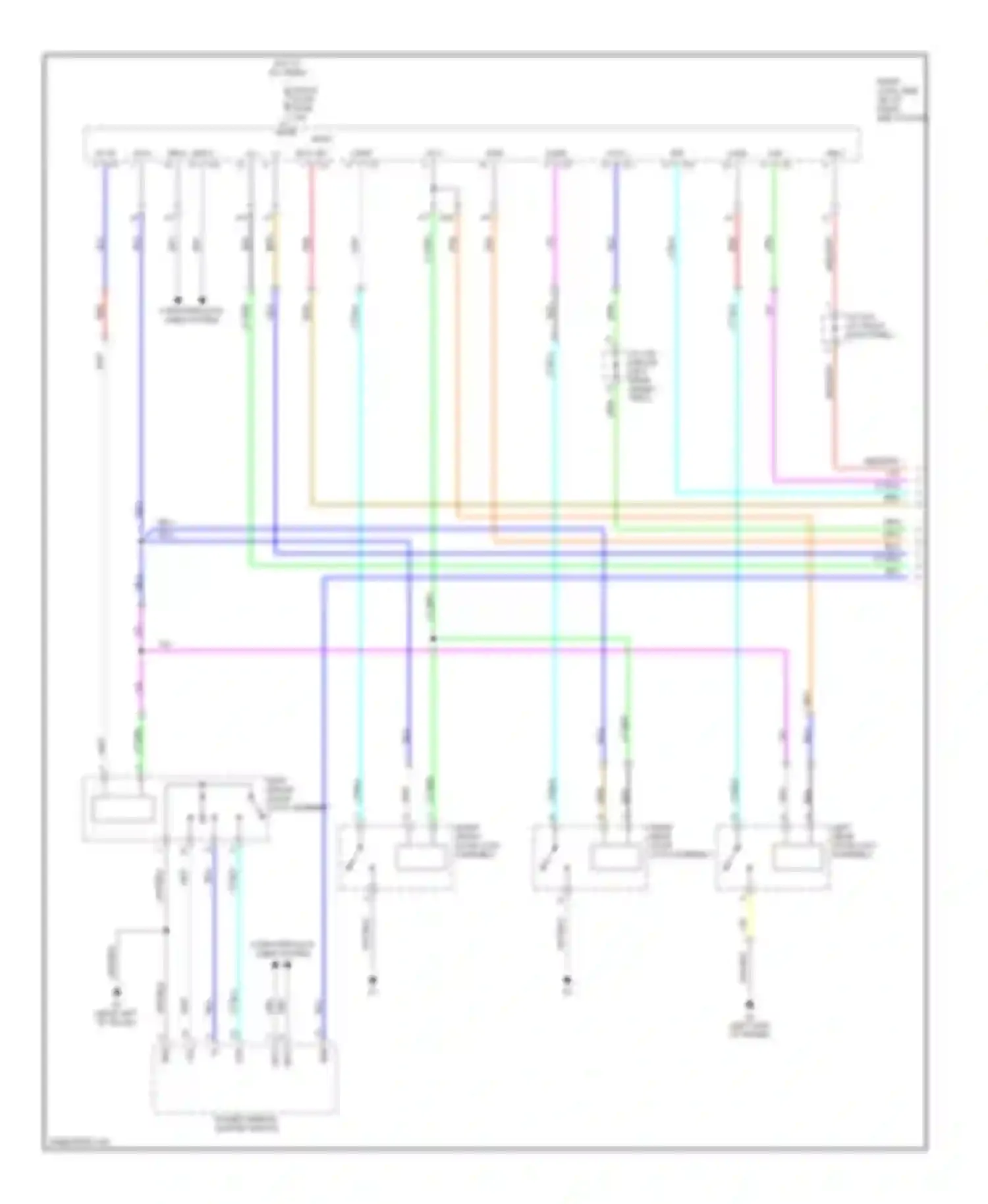 IS Lexus II (2005-2008): Anti-theft circuit, without smart key system (1 of 4)