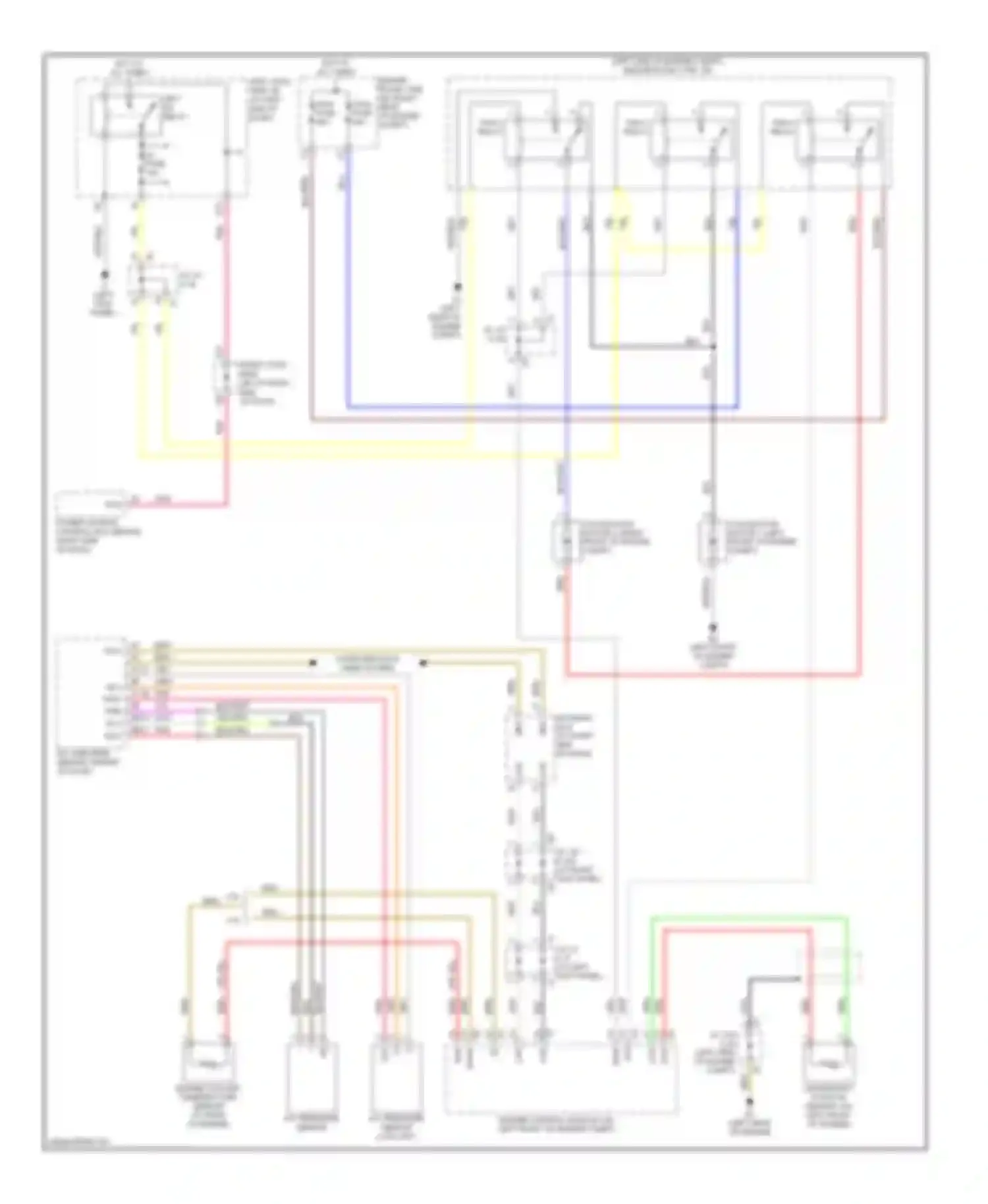 IS Lexus II (2005-2008): Cooling fan circuit
