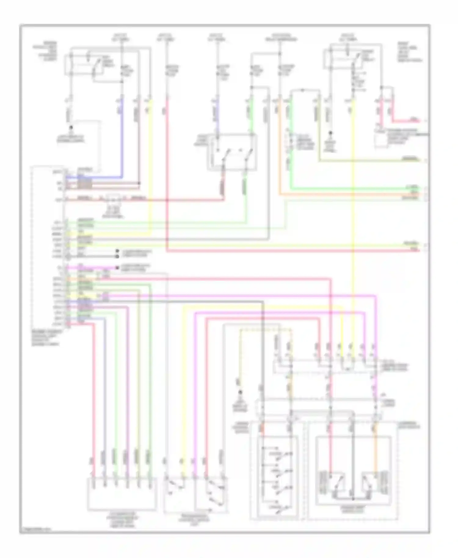 IS Lexus II (2005-2008): 2.5l, cruise control circuit, without dynamic radar controls (1 of 3)