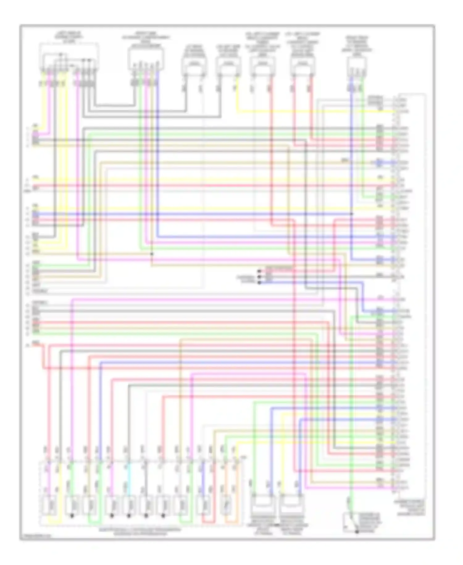 IS Lexus II (2005-2008): Wiring diagram engine performance 2.5l (8 of 8)