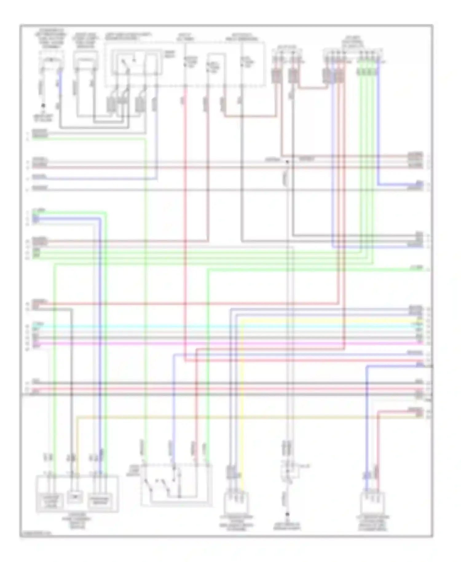 IS Lexus II (2005-2008): Wiring diagram engine performance 3.5l (2 of 8)